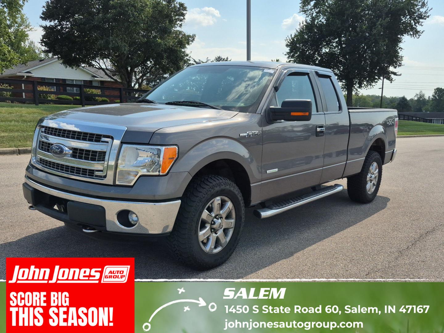 Sterling Gray Metallic 2013 Ford F-150 Pickup Truck Four-Wheel Drive 6-Speed Automatic