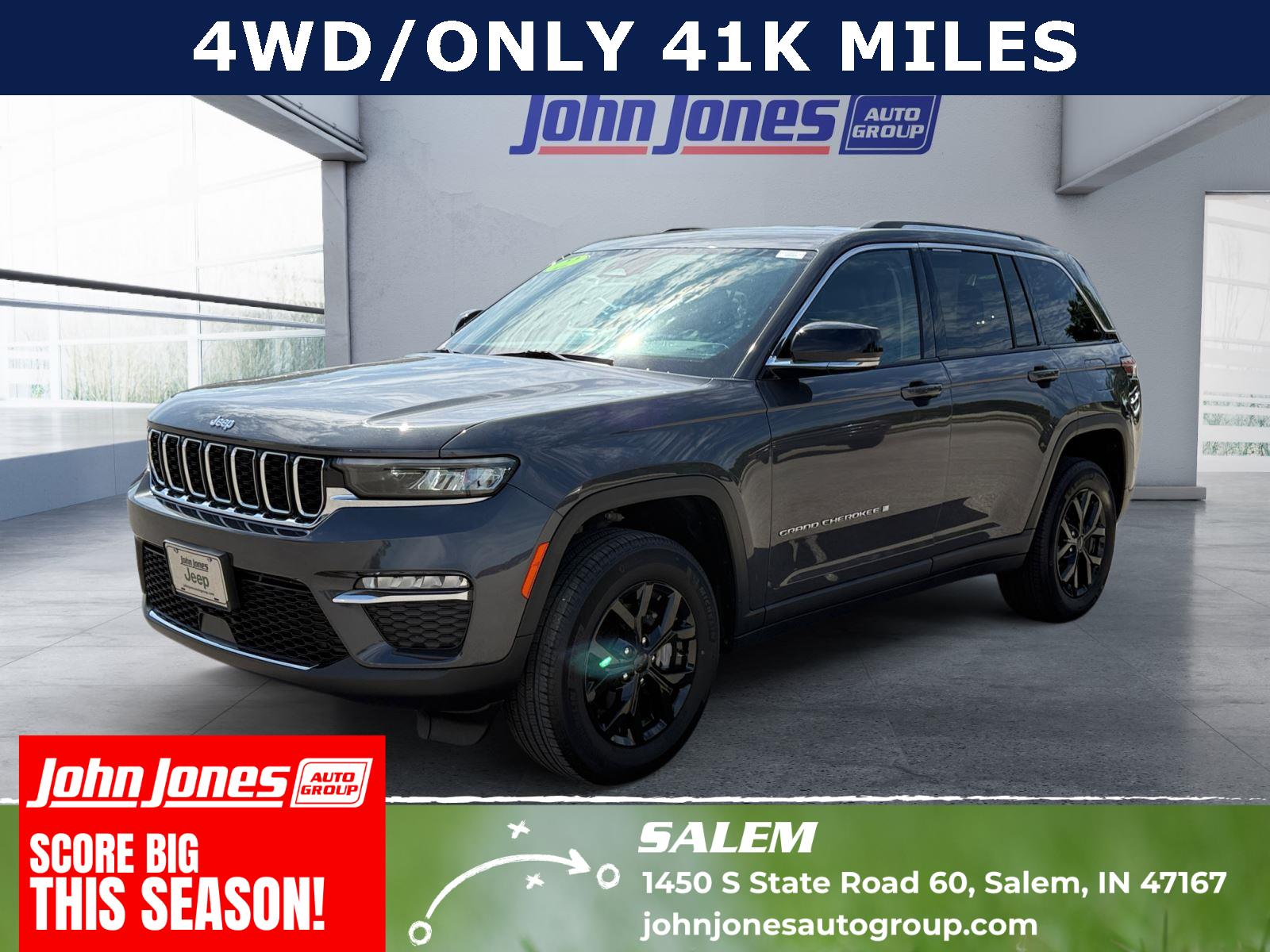 Baltic Gray Metallic Clearcoat 2022 Jeep Grand Cherokee SUV / Crossover Four-Wheel Drive 8-Speed Automatic