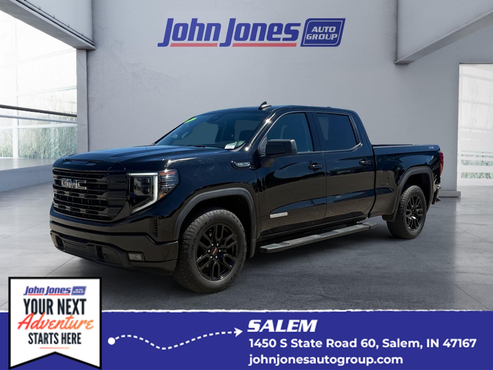 Onyx Black 2024 GMC Sierra 1500 Pickup Truck Four-Wheel Drive 8-Speed Automatic