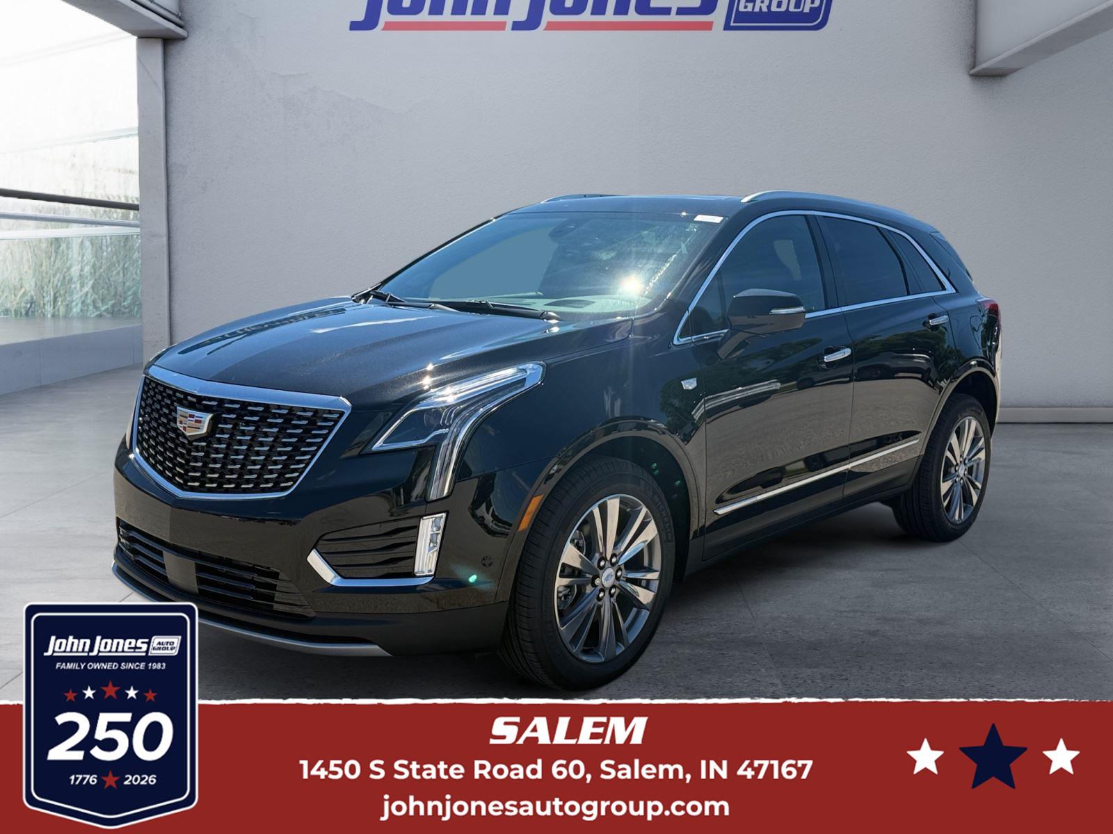 Stellar Black Metallic 2026 Cadillac XT5 SUV / Crossover Four-Wheel Drive 9-Speed Automatic