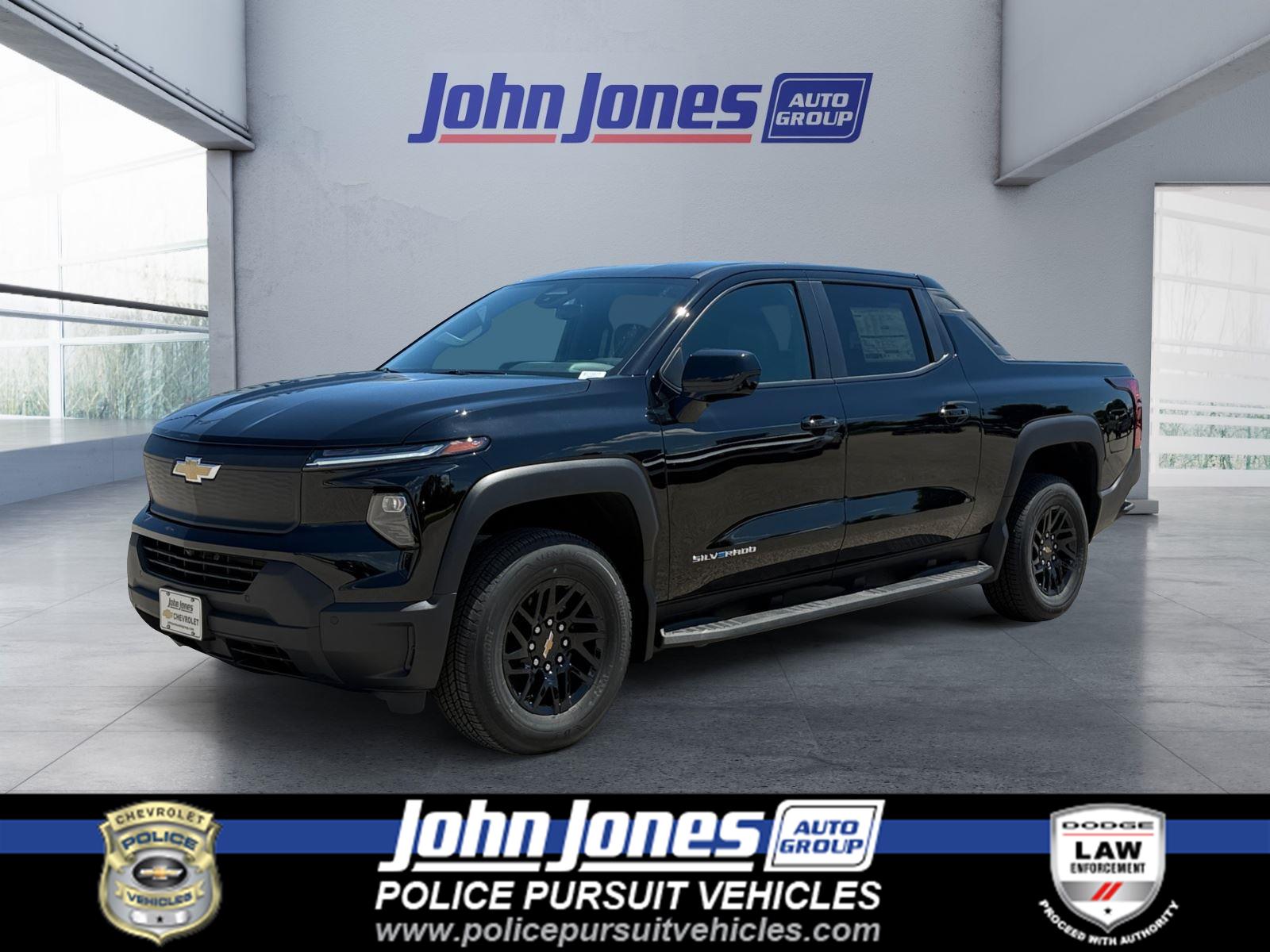 Black 2026 Chevrolet Silverado EV Pickup Truck All-Wheel Drive Automatic