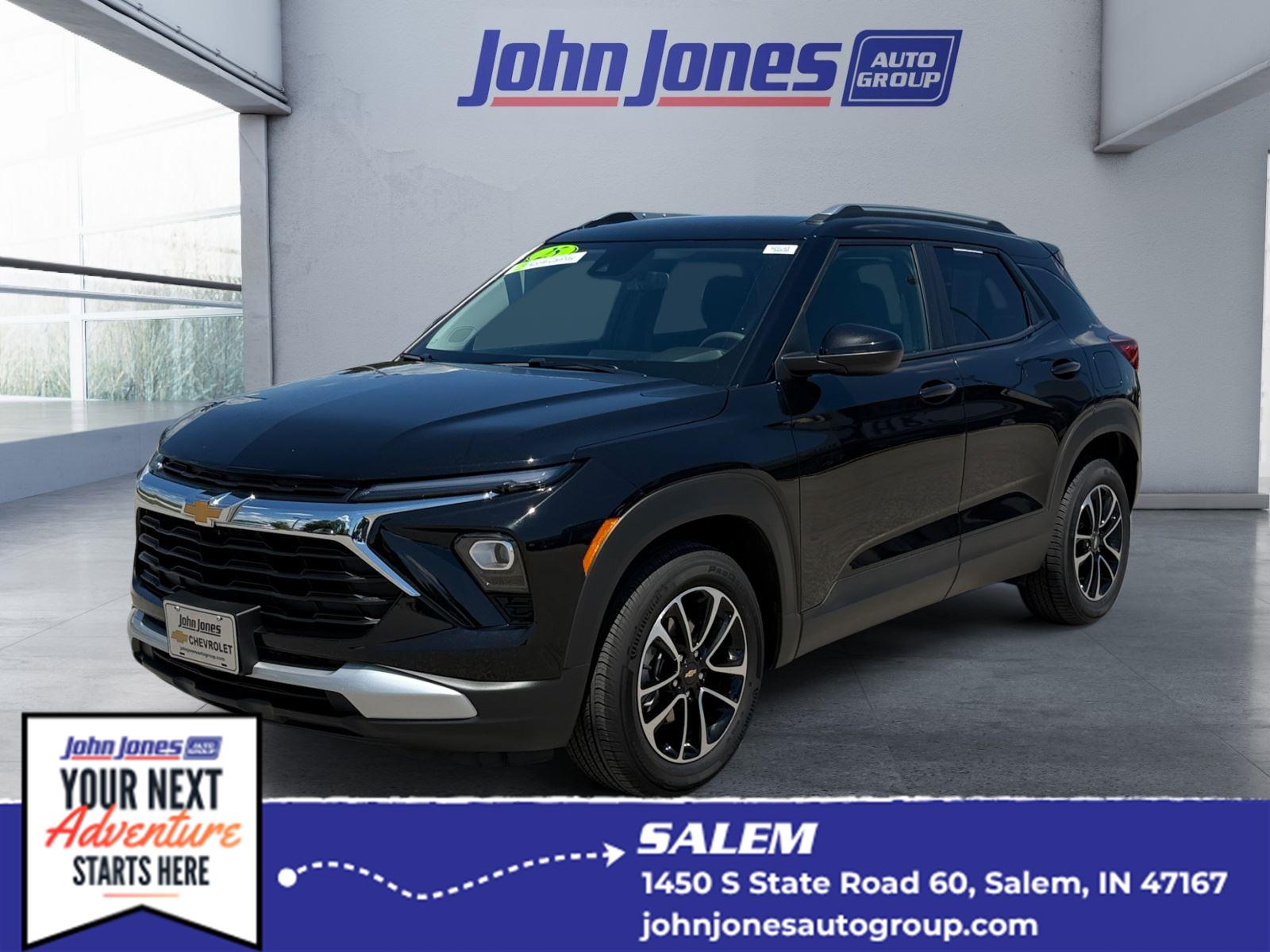 Mosaic Black Metallic 2025 Chevrolet Trailblazer SUV / Crossover Front-Wheel Drive Continuously Variable Transmission