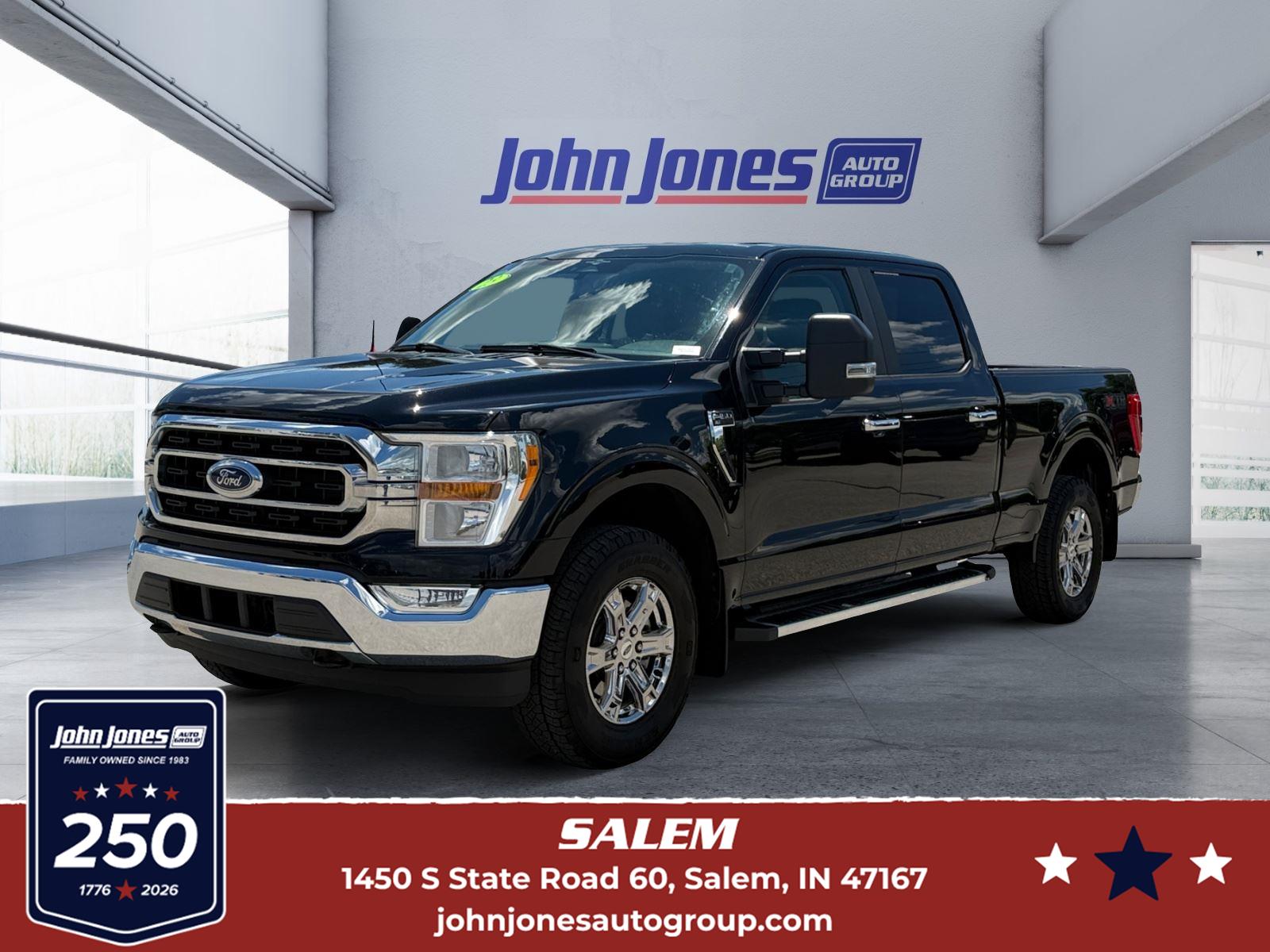 Agate Black 2023 Ford F-150 Pickup Truck Four-Wheel Drive Automatic