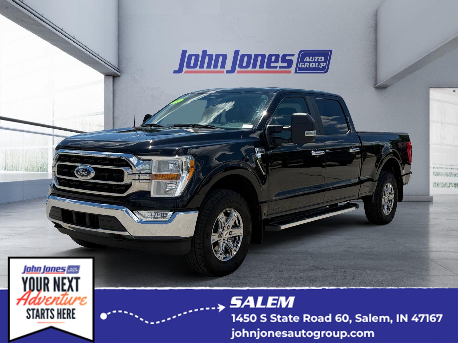 Agate Black 2023 Ford F-150 Pickup Truck Four-Wheel Drive Automatic