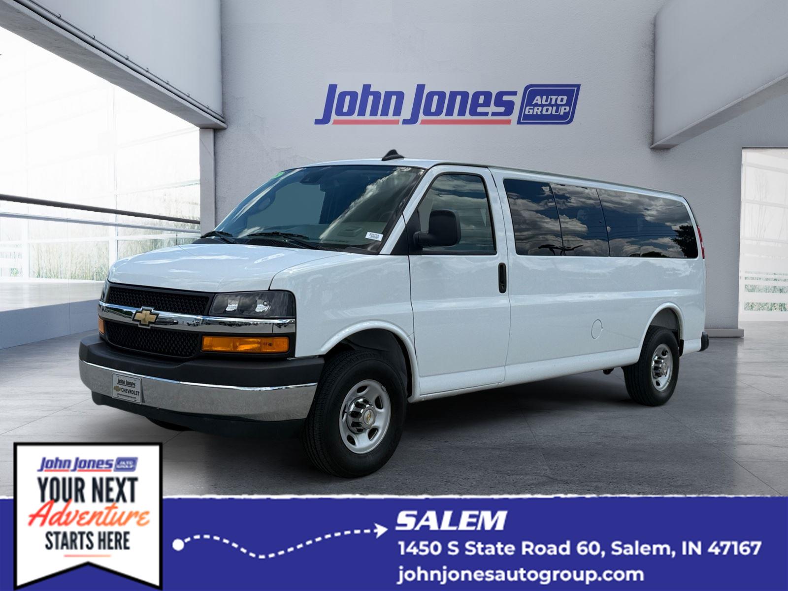 Summit White 2025 Chevrolet Express Van Rear-Wheel Drive 8-Speed Automatic