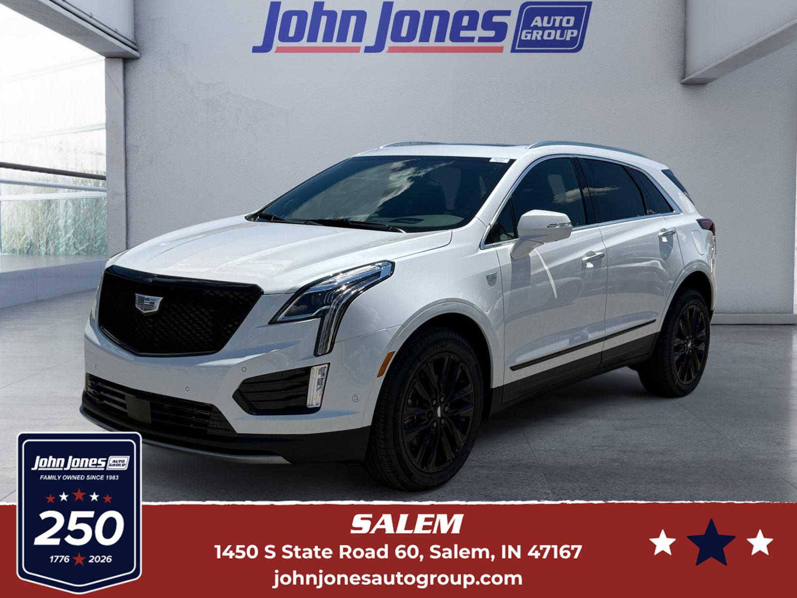 Crystal White Tricoat 2026 Cadillac XT5 SUV / Crossover Four-Wheel Drive 9-Speed Automatic
