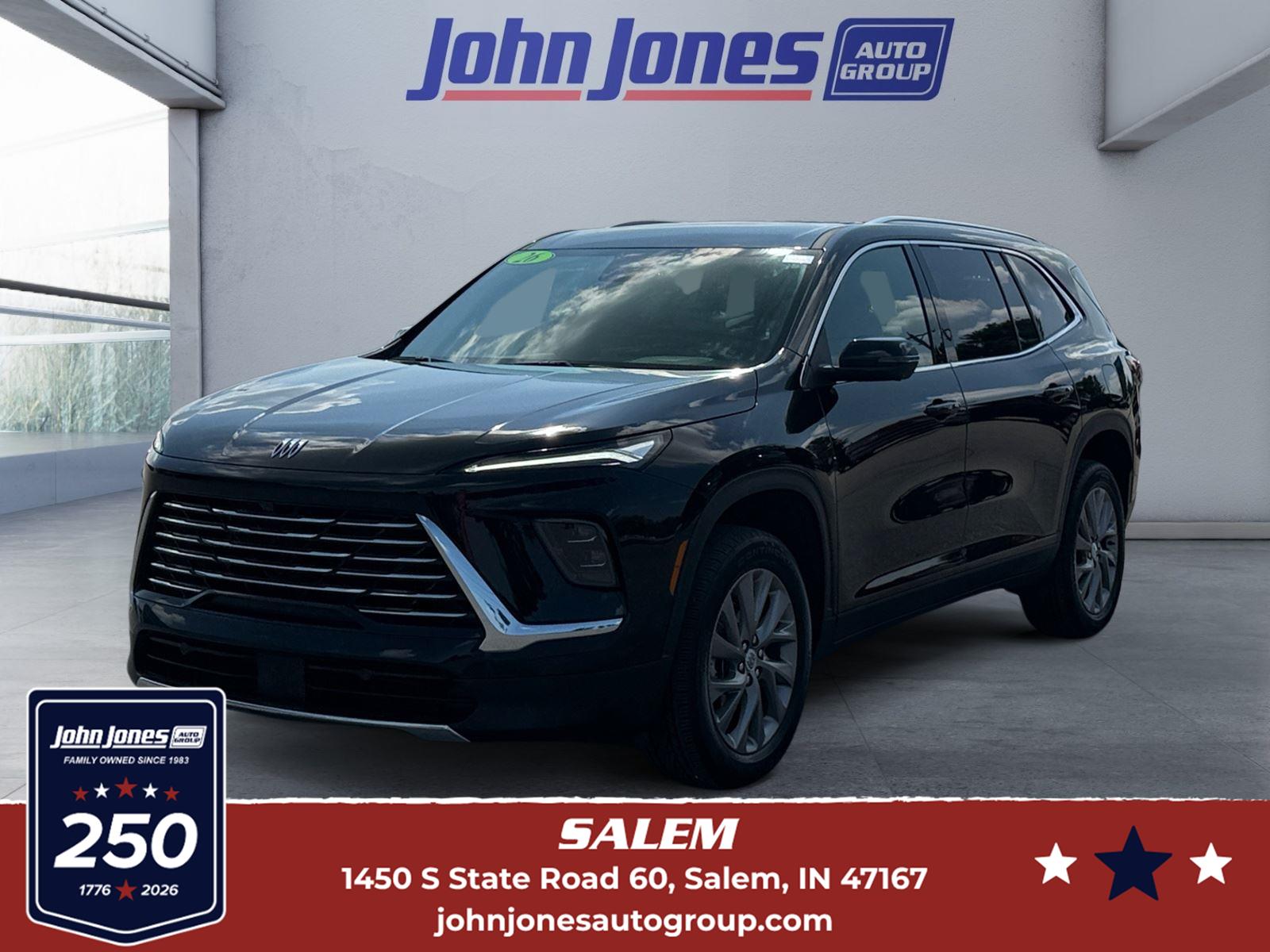 Black (Ebony Twilight Metallic) 2026 Buick Enclave SUV / Crossover Four-Wheel Drive 8-Speed Automatic