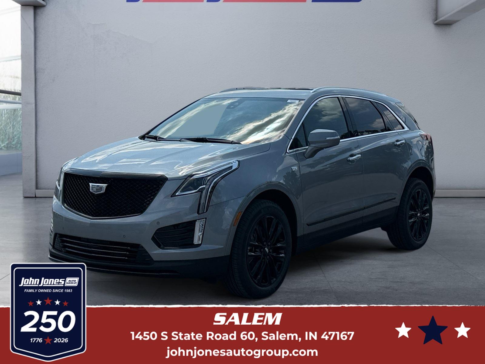 Argent Silver Metallic 2026 Cadillac XT5 SUV / Crossover Four-Wheel Drive 9-Speed Automatic