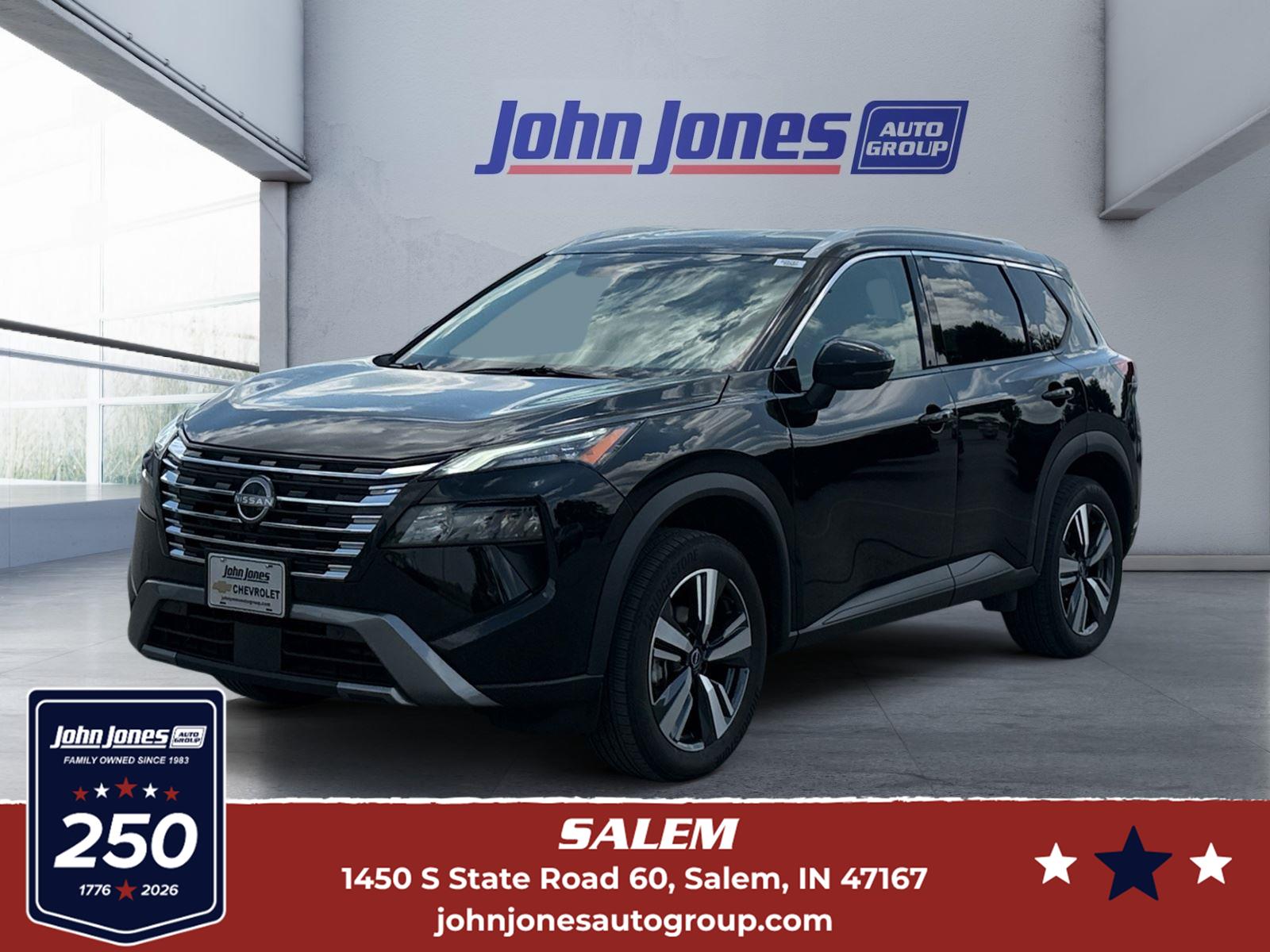 Super Black 2026 Nissan Rogue SUV / Crossover All-Wheel Drive Continuously Variable Transmission