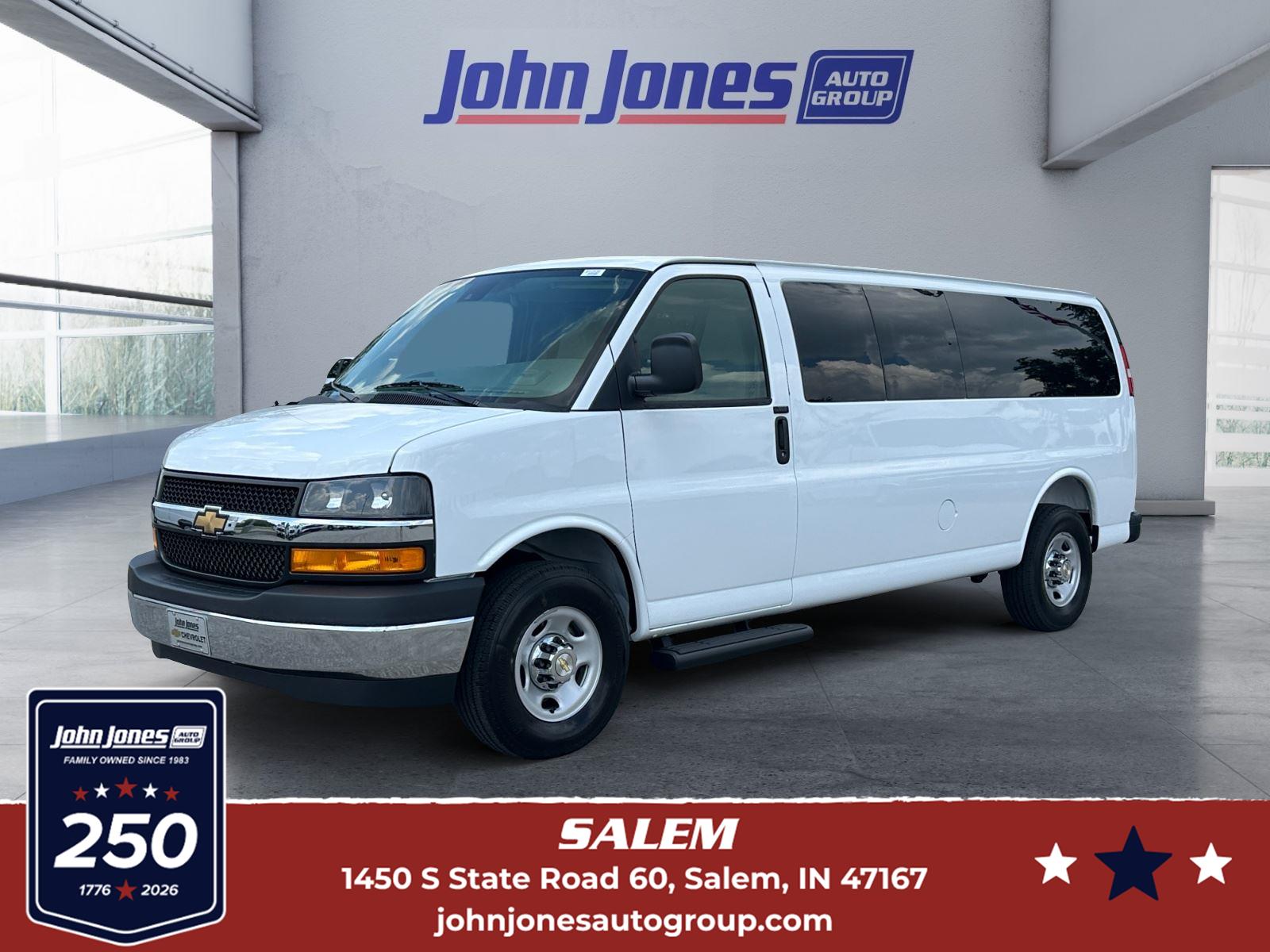 Summit White 2026 Chevrolet Express Van Rear-Wheel Drive 8-Speed Automatic