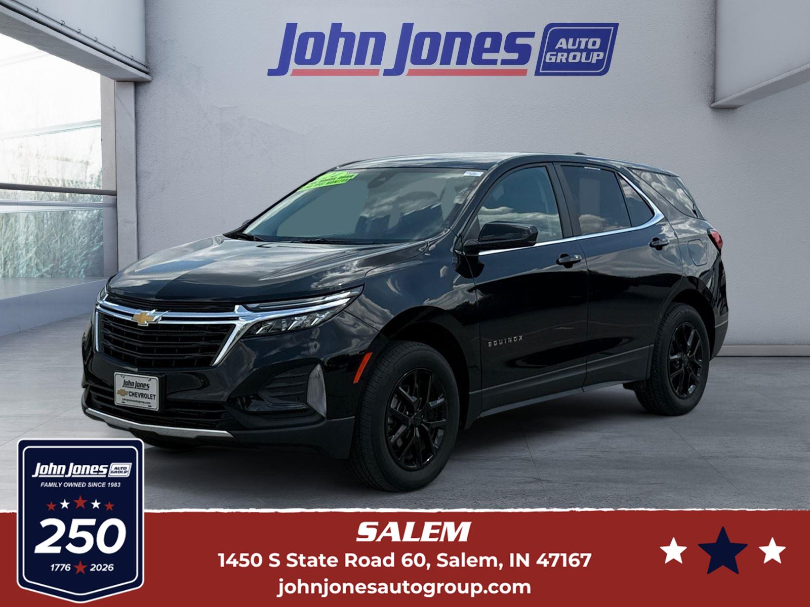 Mosaic Black Metallic 2024 Chevrolet Equinox SUV / Crossover Four-Wheel Drive 6-Speed Automatic Overdrive