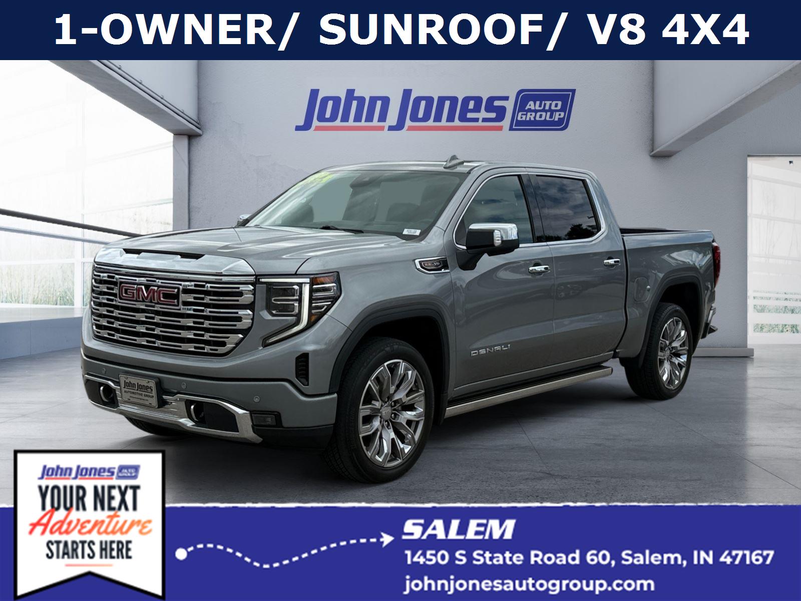 Sterling Metallic 2023 GMC Sierra 1500 Pickup Truck Four-Wheel Drive Automatic