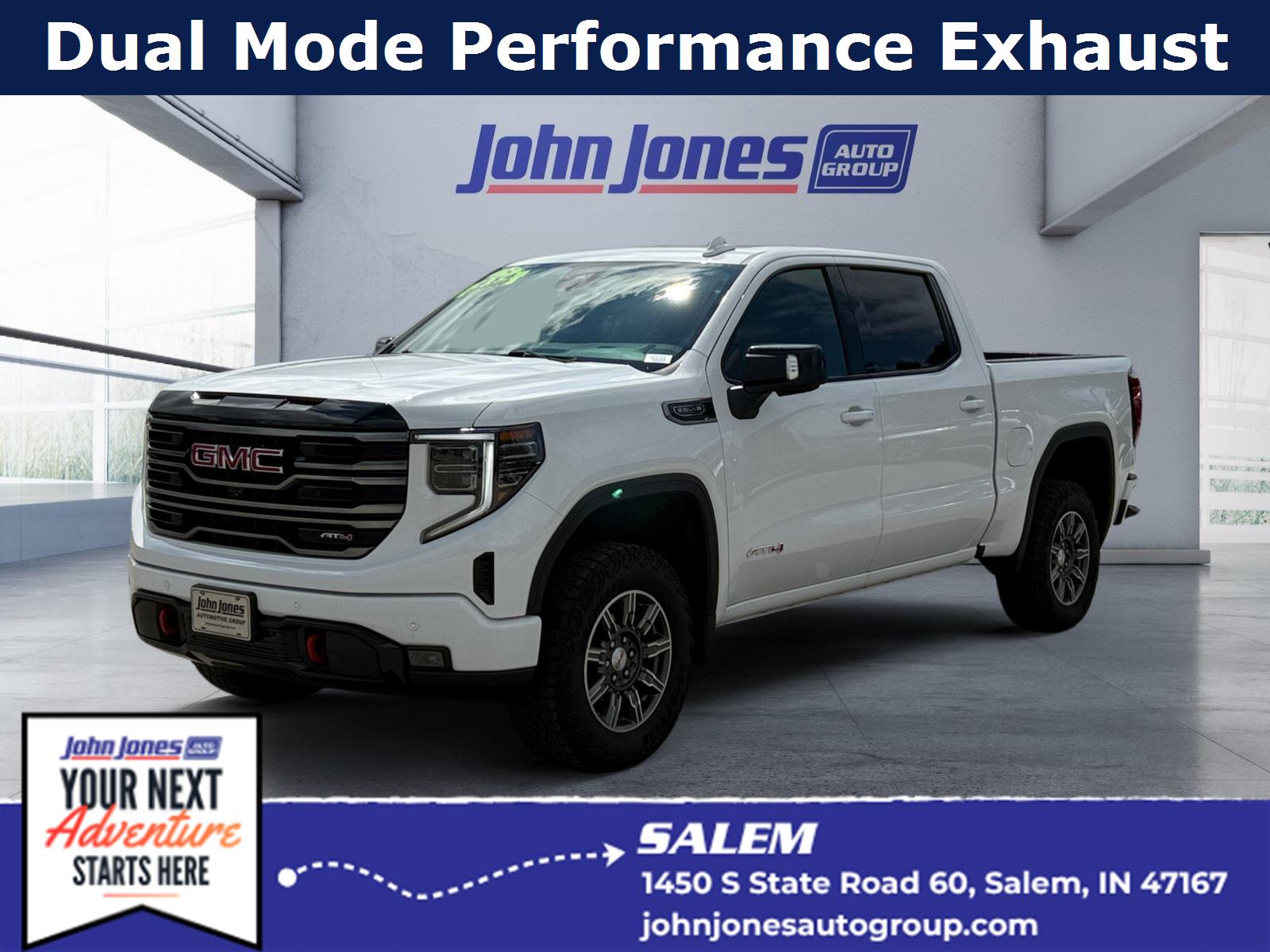 Summit White 2025 GMC Sierra 1500 Pickup Truck Four-Wheel Drive Automatic