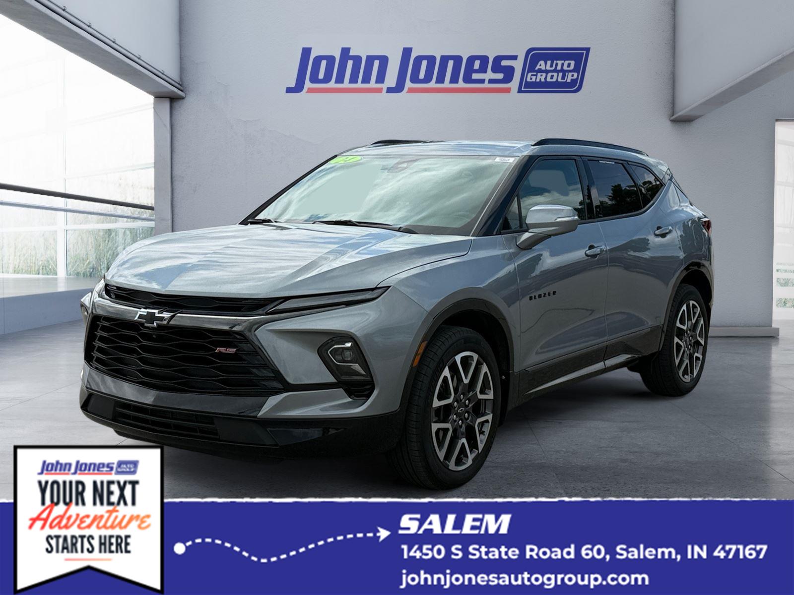 Sterling Gray Metallic 2024 Chevrolet Blazer SUV / Crossover Front-Wheel Drive 9-Speed Automatic