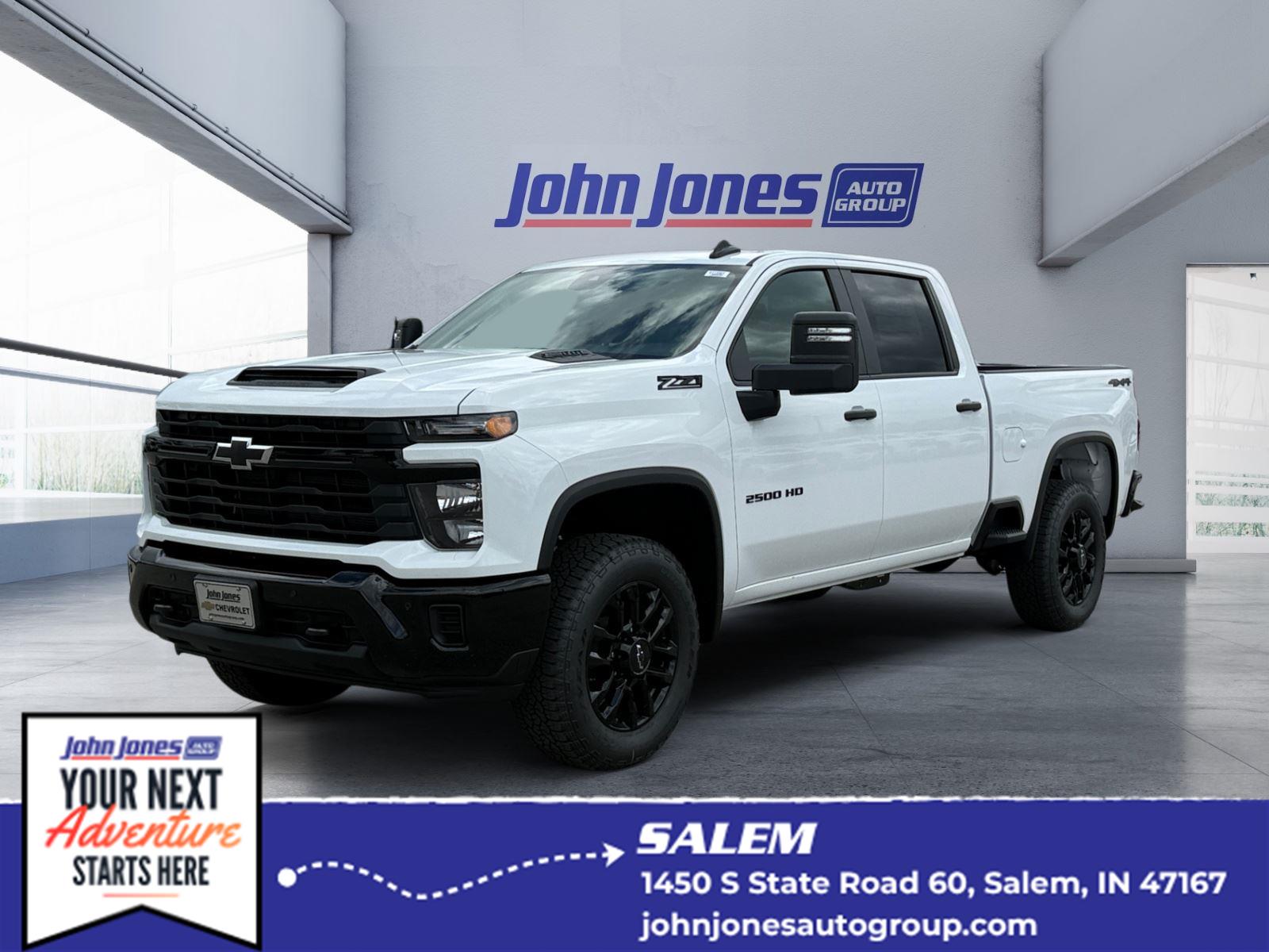 Summit White 2026 Chevrolet Silverado 2500HD Pickup Truck Four-Wheel Drive Automatic