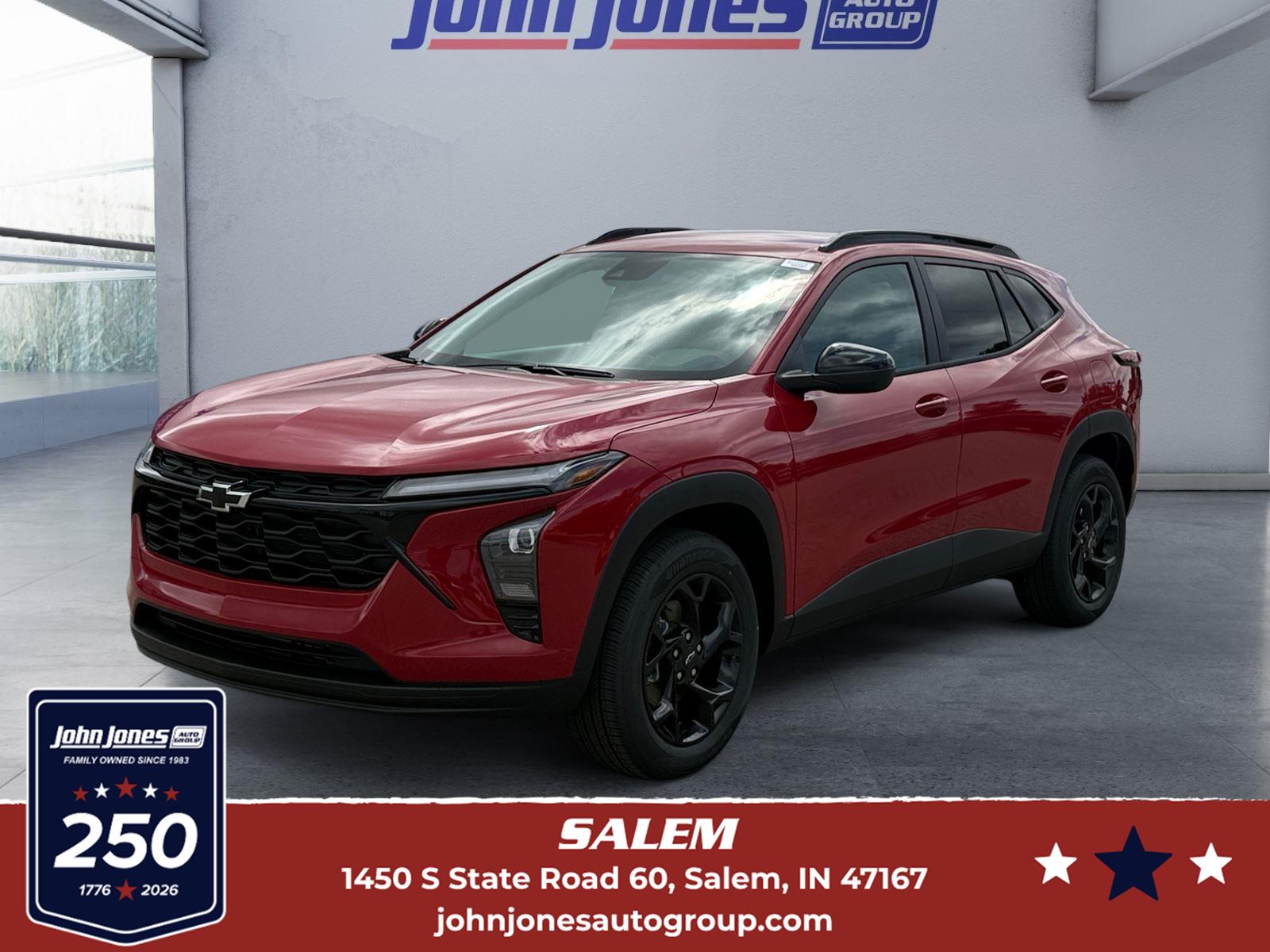 Apex Red 2026 Chevrolet Trax SUV / Crossover Front-Wheel Drive 6-Speed Automatic