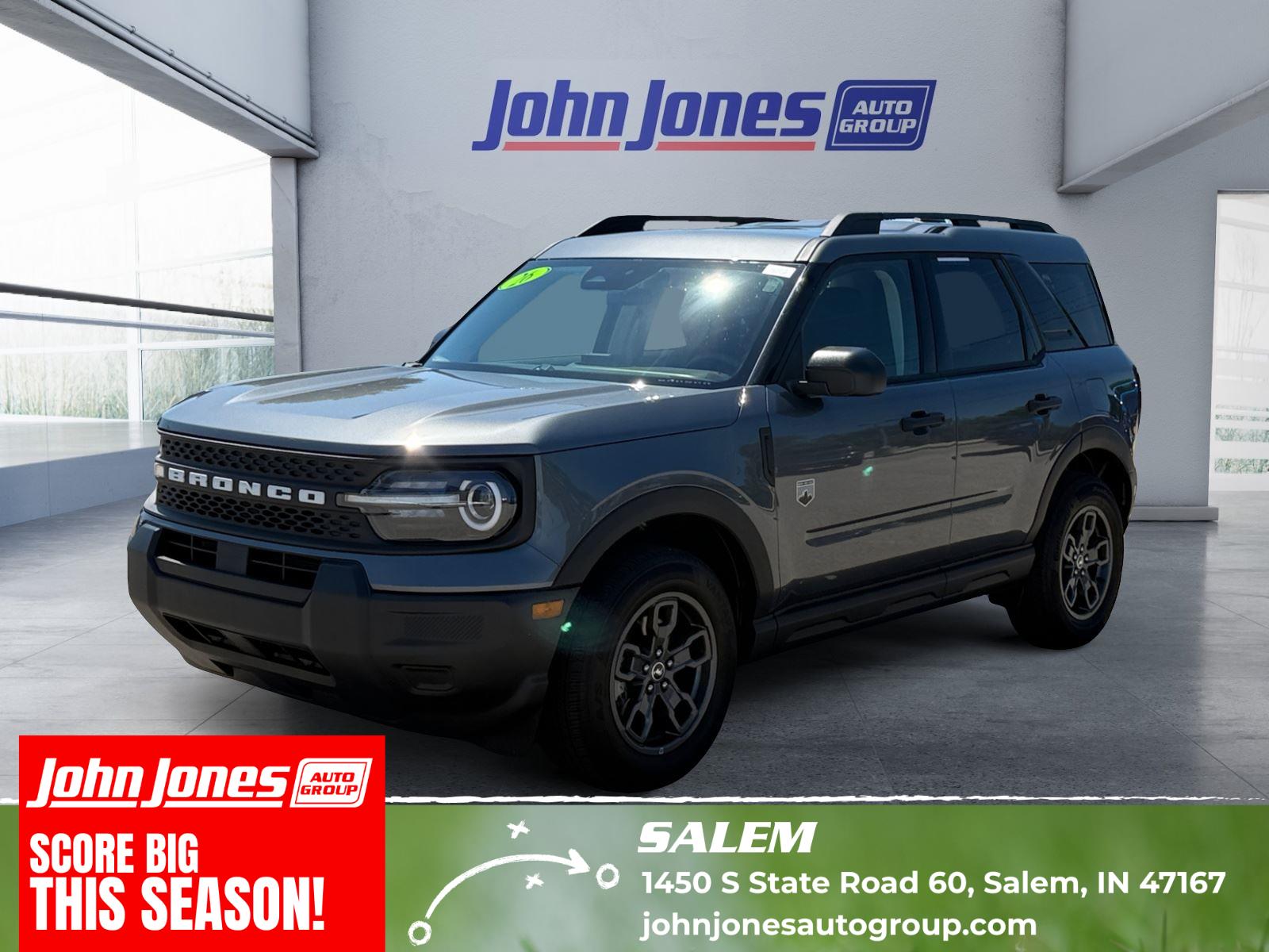 Carbonized Gray 2026 Ford Bronco Sport SUV / Crossover All-Wheel Drive 8-Speed Automatic