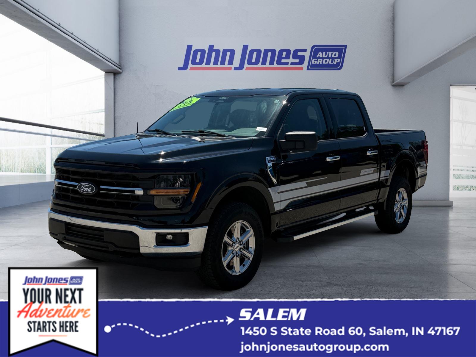 Agate Black 2025 Ford F-150 Pickup Truck Four-Wheel Drive Automatic