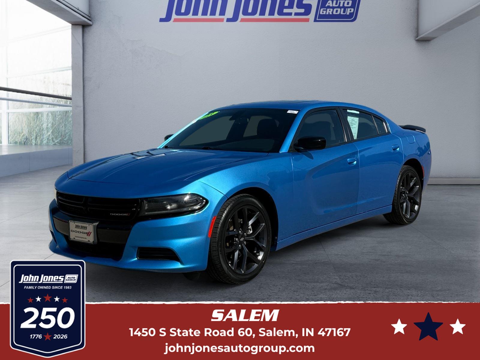 B5 Blue Pearlcoat 2023 Dodge Charger Sedan Rear-Wheel Drive 8-Speed Automatic