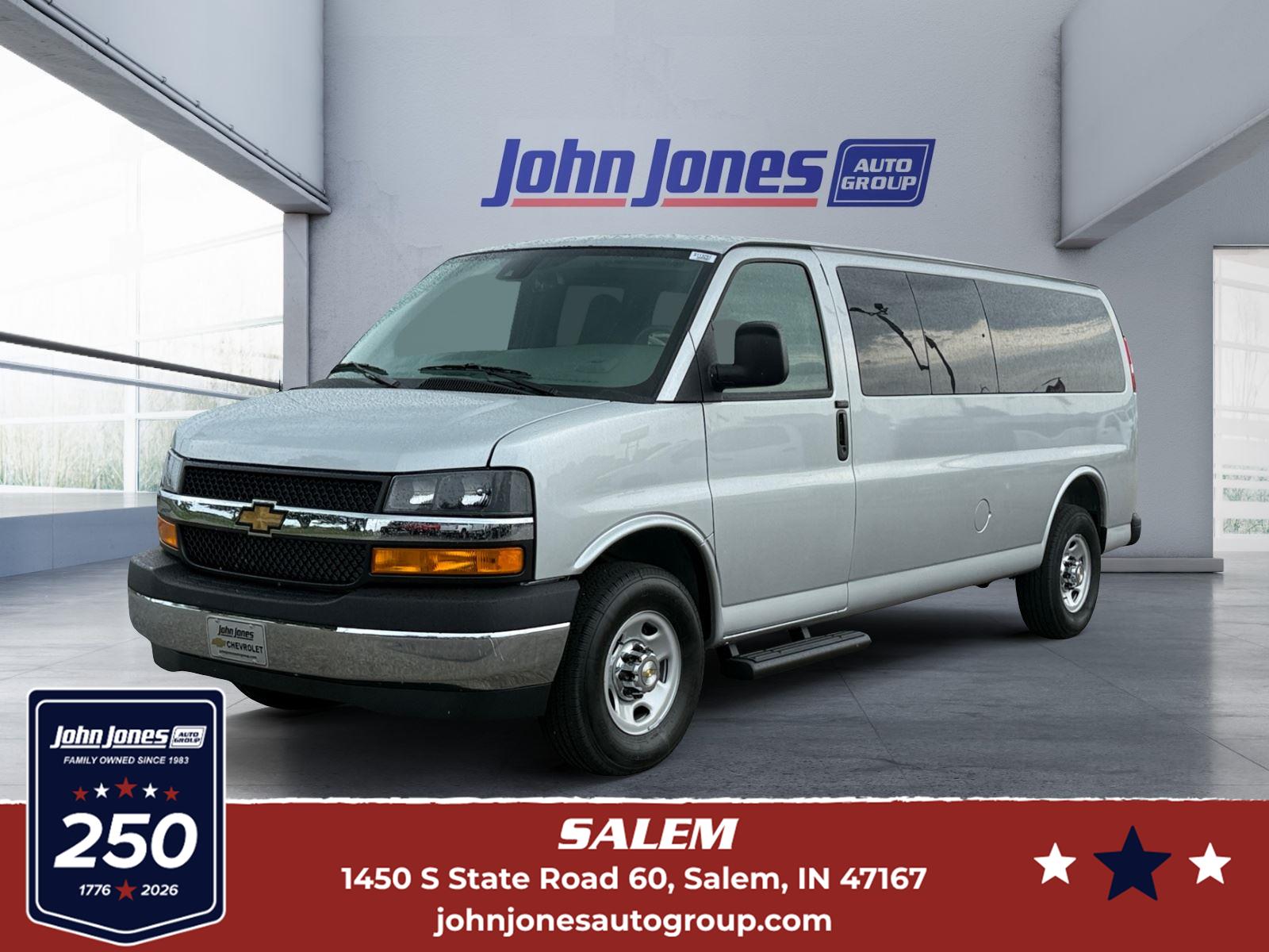 Silver Ice Metallic 2026 Chevrolet Express Van Rear-Wheel Drive 8-Speed Automatic
