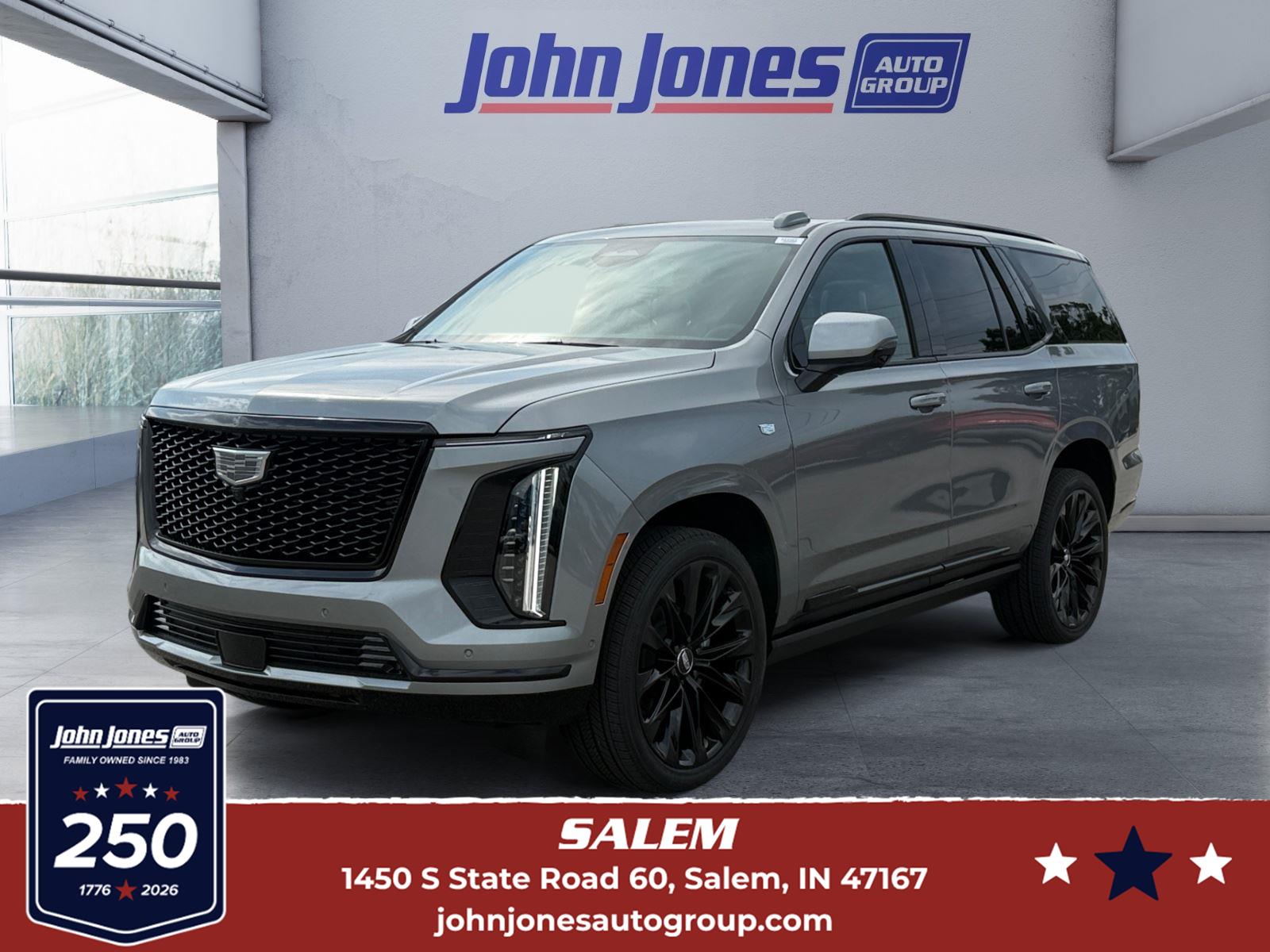 Argent Silver Metallic 2026 Cadillac Escalade SUV / Crossover Four-Wheel Drive Automatic