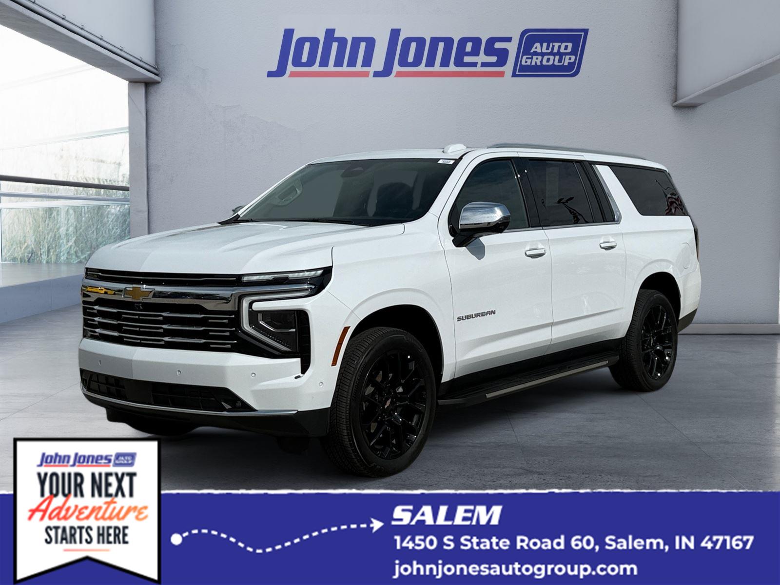 Polar White Tricoat 2026 Chevrolet Suburban SUV / Crossover Four-Wheel Drive Automatic
