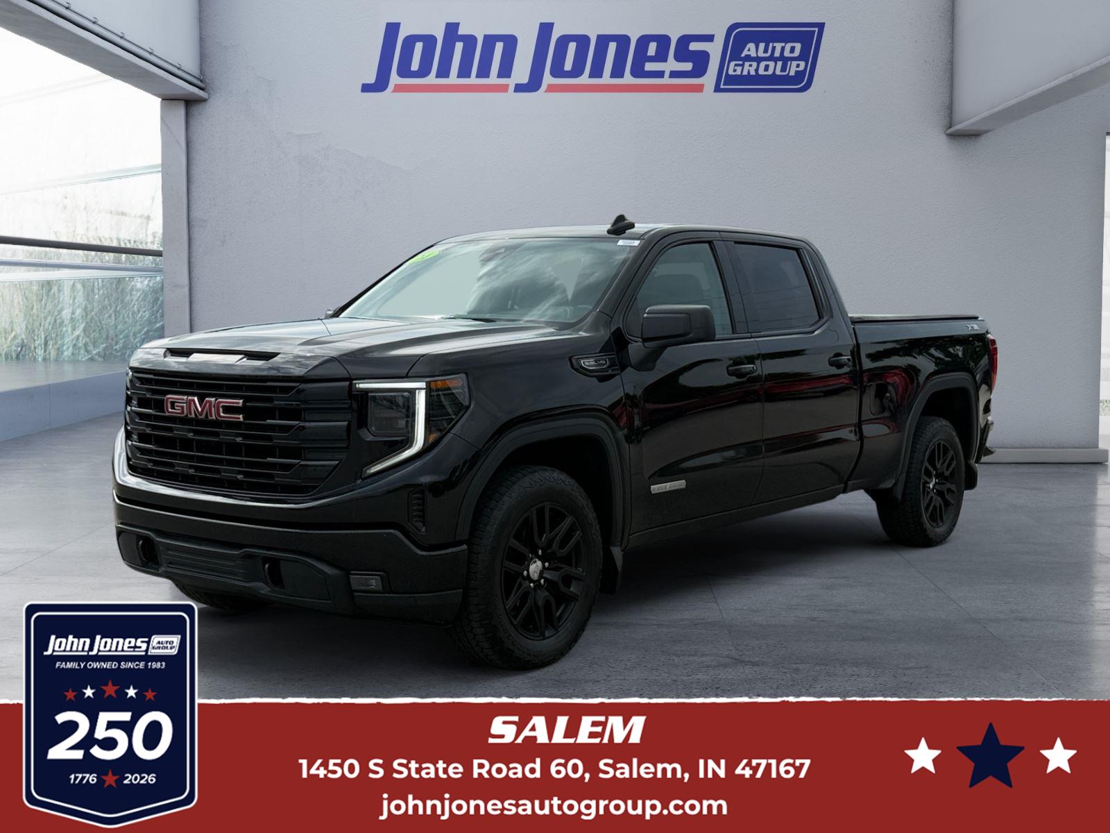 Onyx Black 2024 GMC Sierra 1500 Pickup Truck Four-Wheel Drive 8-Speed Automatic