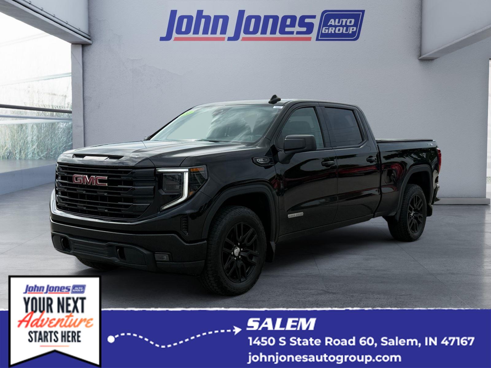 Onyx Black 2024 GMC Sierra 1500 Pickup Truck Four-Wheel Drive 8-Speed Automatic