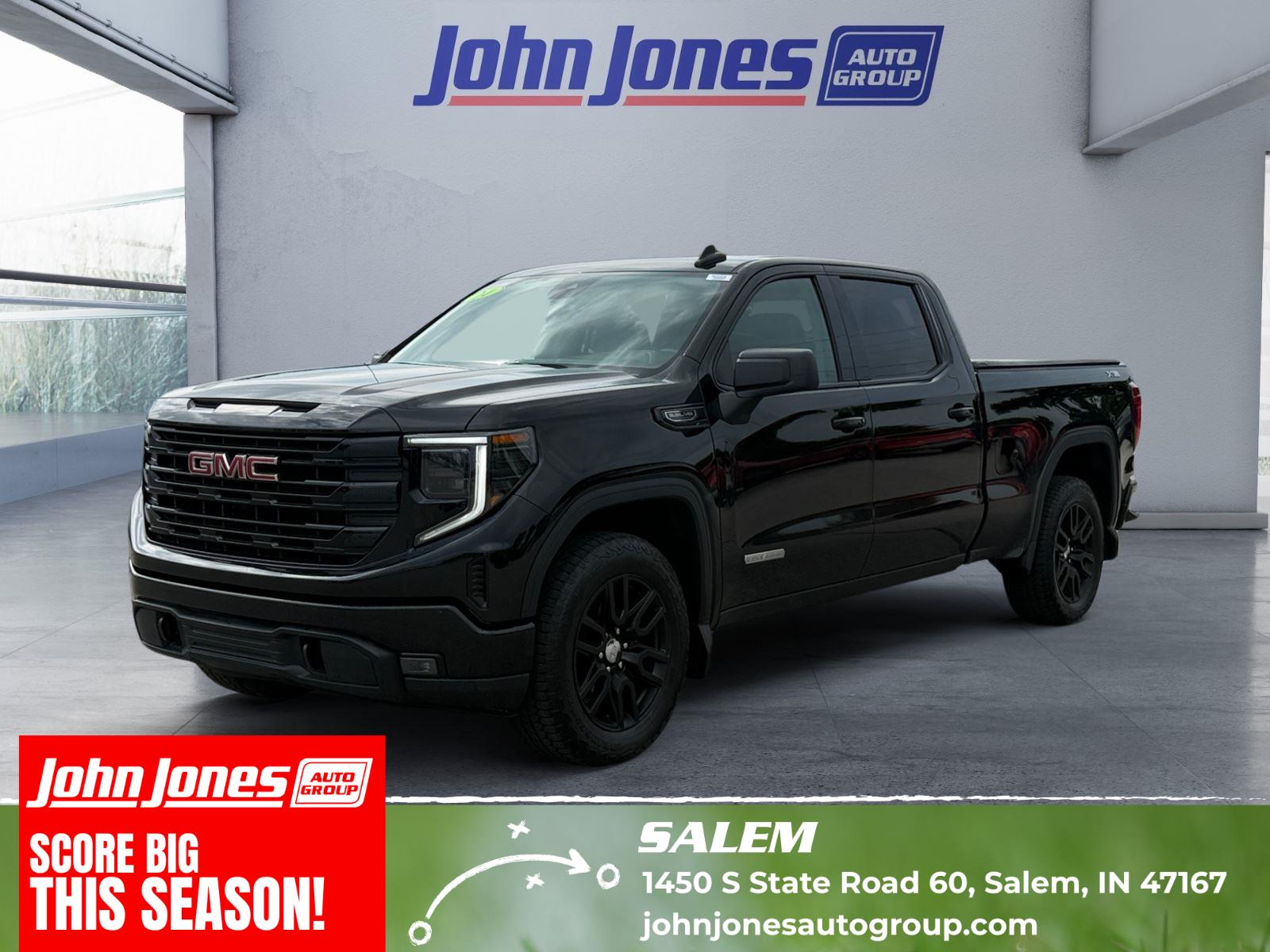 Onyx Black 2024 GMC Sierra 1500 Pickup Truck Four-Wheel Drive 8-Speed Automatic