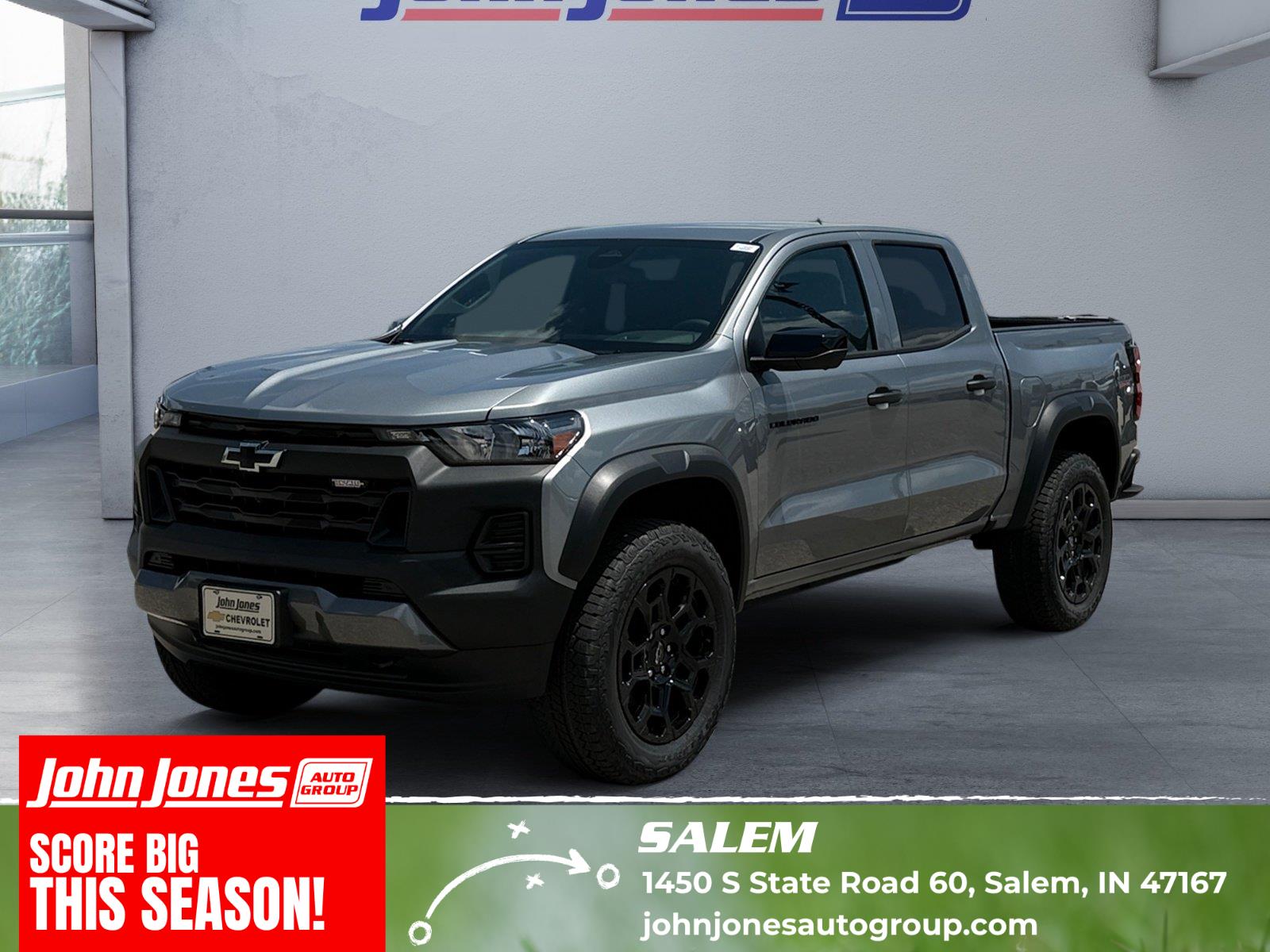 Sterling Gray Metallic 2026 Chevrolet Colorado Pickup Truck Four-Wheel Drive 8-Speed Automatic