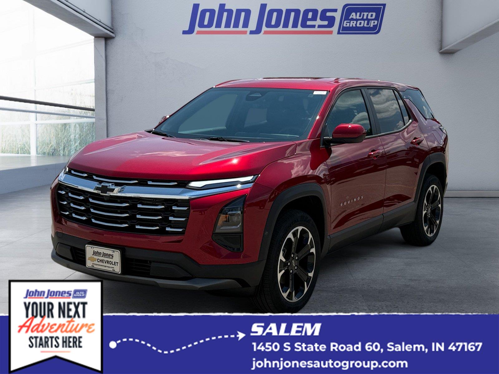 Radiant Red Tintcoat 2027 Chevrolet Equinox SUV / Crossover Four-Wheel Drive 8-Speed Automatic