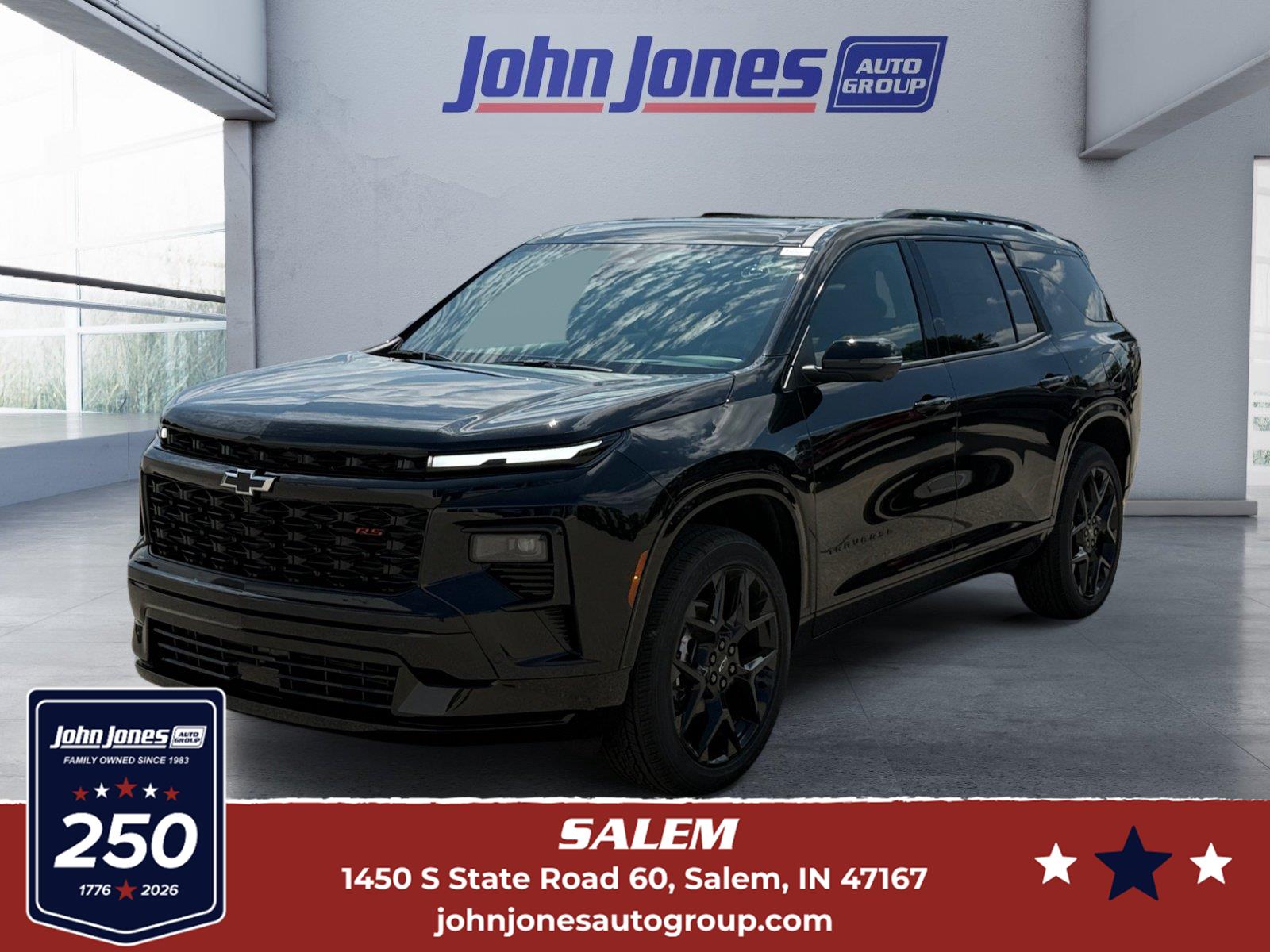 Mosaic Black Metallic 2026 Chevrolet Traverse SUV / Crossover Four-Wheel Drive 8-Speed Automatic