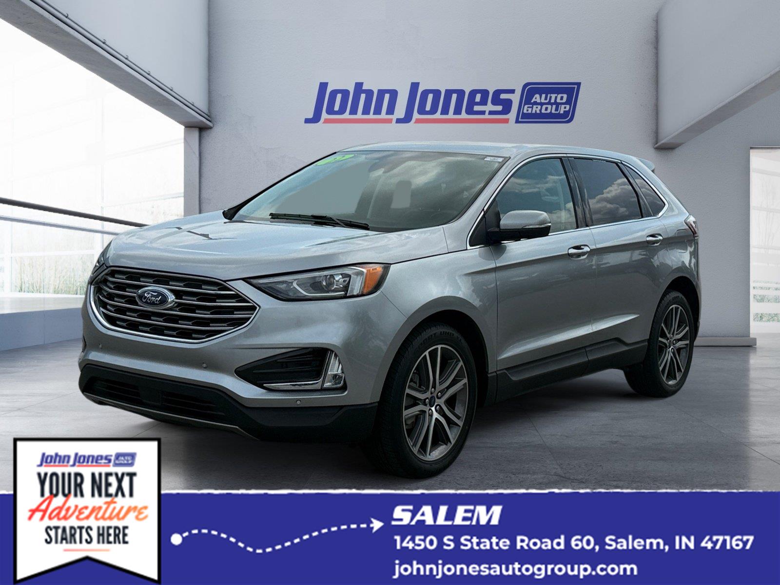  2022 Ford Edge Titanium AWD   