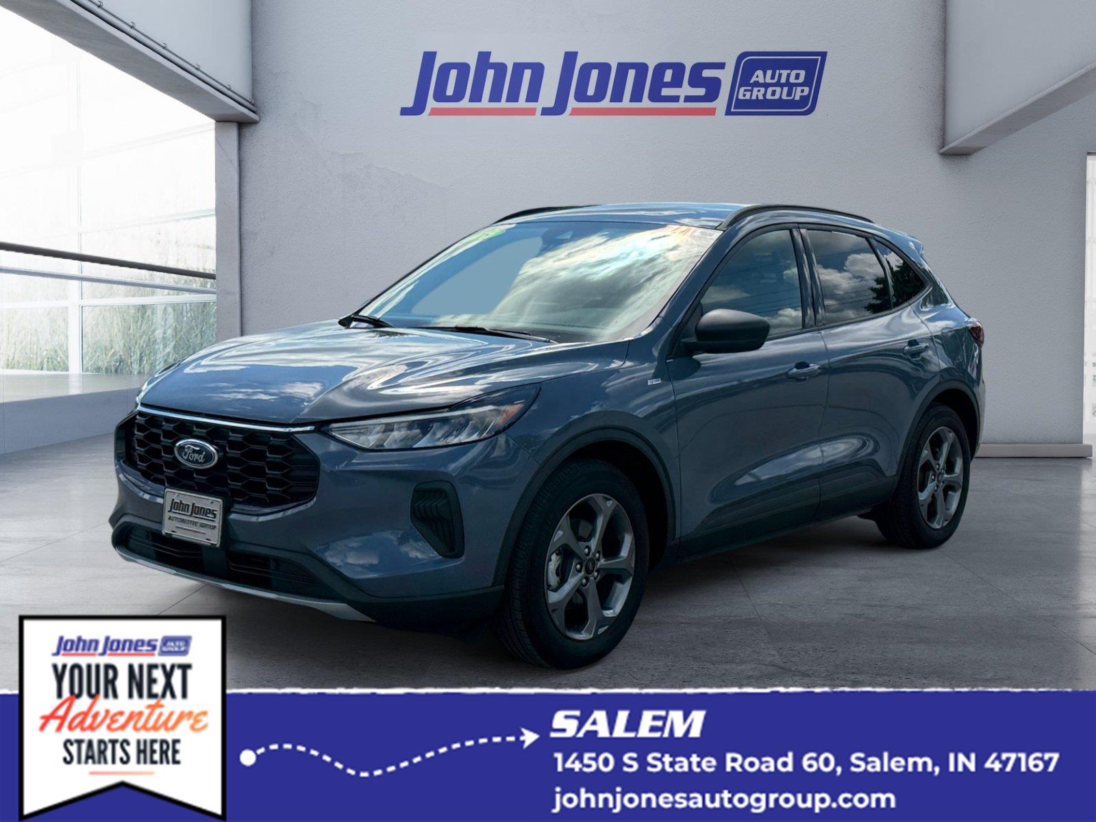 Vapor Blue Metallic 2025 Ford Escape SUV / Crossover Front-Wheel Drive 8-Speed Automatic