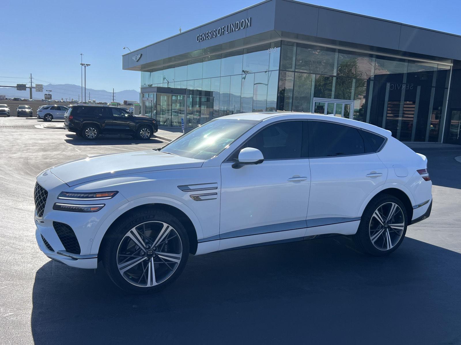 Uyuni White 2025 Genesis GV80 Coupe 3.5T E-SC AWD Coupe All-Wheel Drive