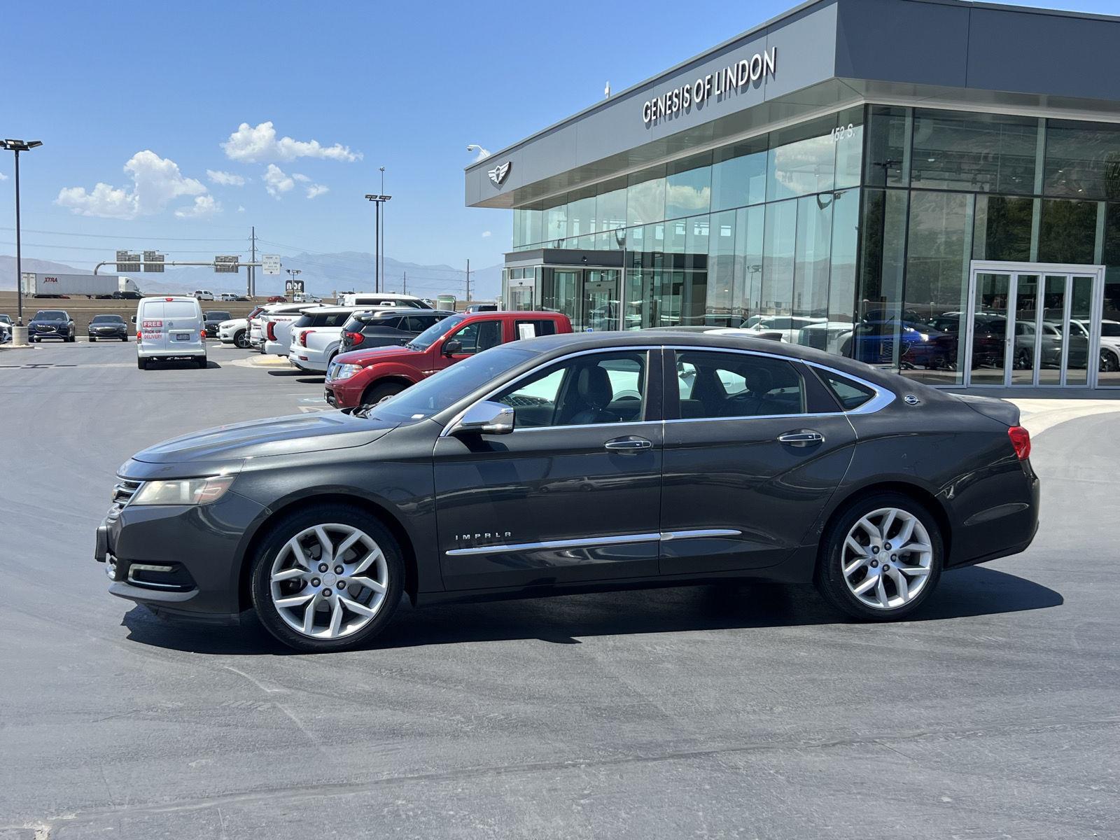 Ashen Gray Metallic 2015 Chevrolet Impala Sedan Front-Wheel Drive 6-Speed Automatic