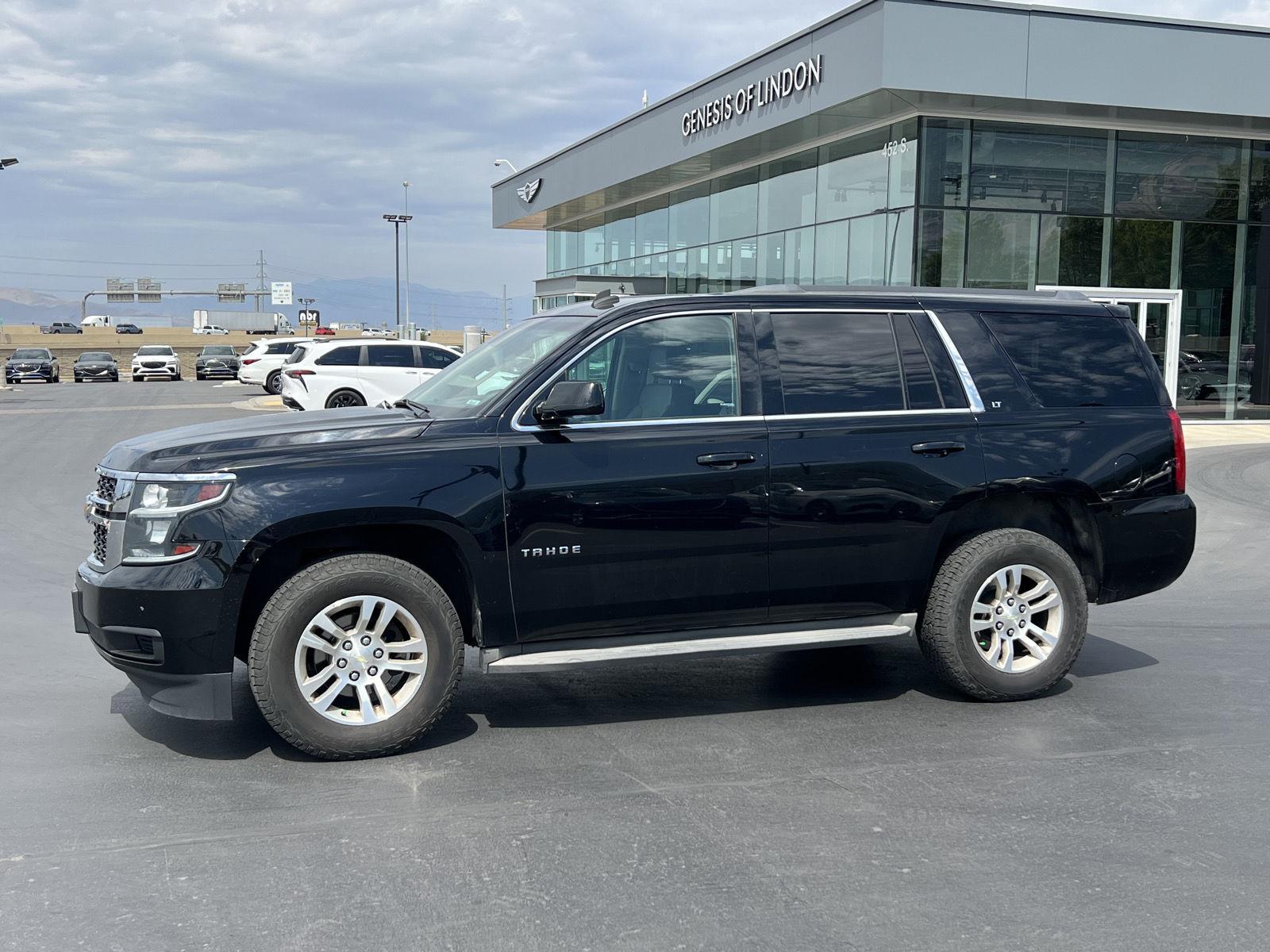 Black 2015 Chevrolet Tahoe SUV / Crossover Four-Wheel Drive 6-Speed Automatic