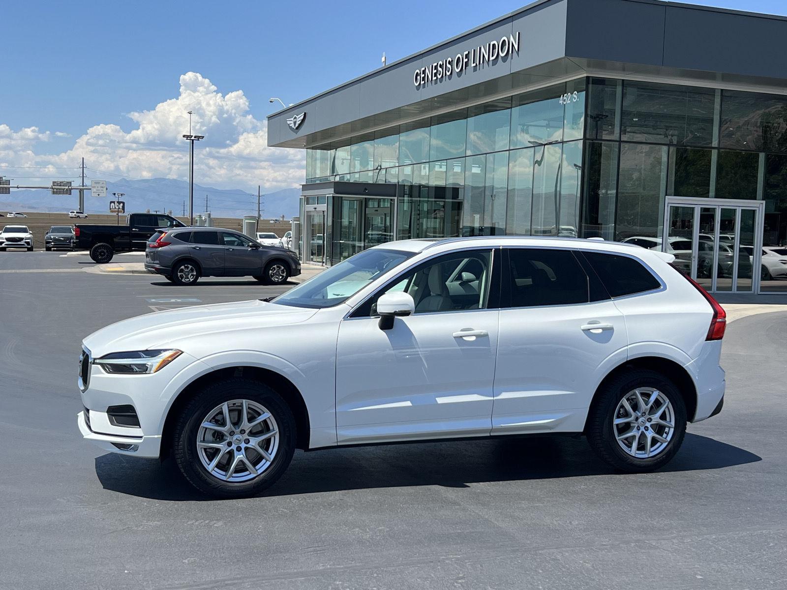 Crystal White Metallic 2021 Volvo XC60 SUV / Crossover All-Wheel Drive Automatic