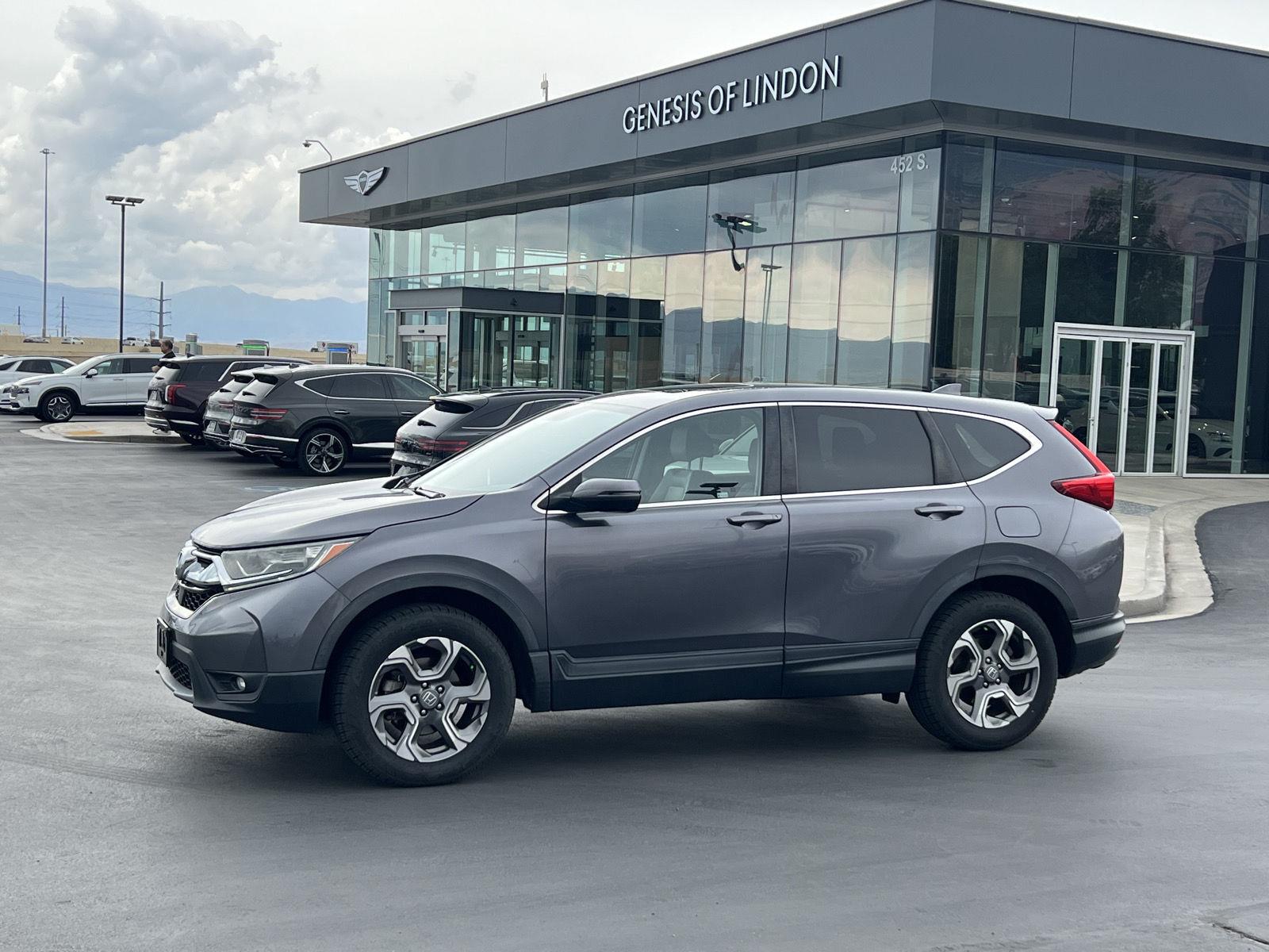 Gray (Modern Steel Metallic) 2018 Honda CR-V SUV / Crossover All-Wheel Drive Continuously Variable Transmission