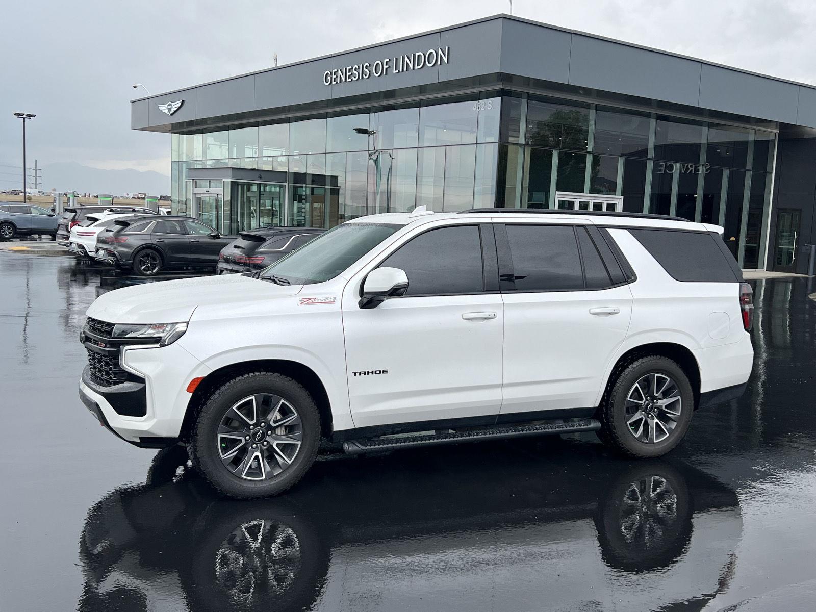 White (Iridescent Pearl Tricoat) 2021 Chevrolet Tahoe SUV / Crossover Four-Wheel Drive Automatic