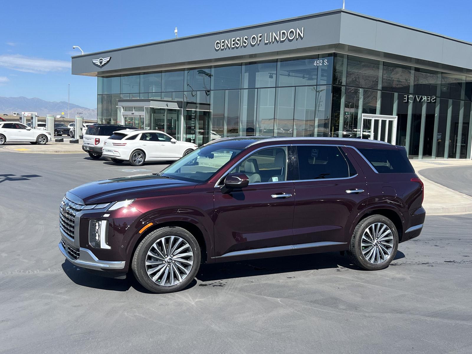 Red (Sierra Burgundy) 2024 Hyundai Palisade SUV / Crossover All-Wheel Drive Automatic