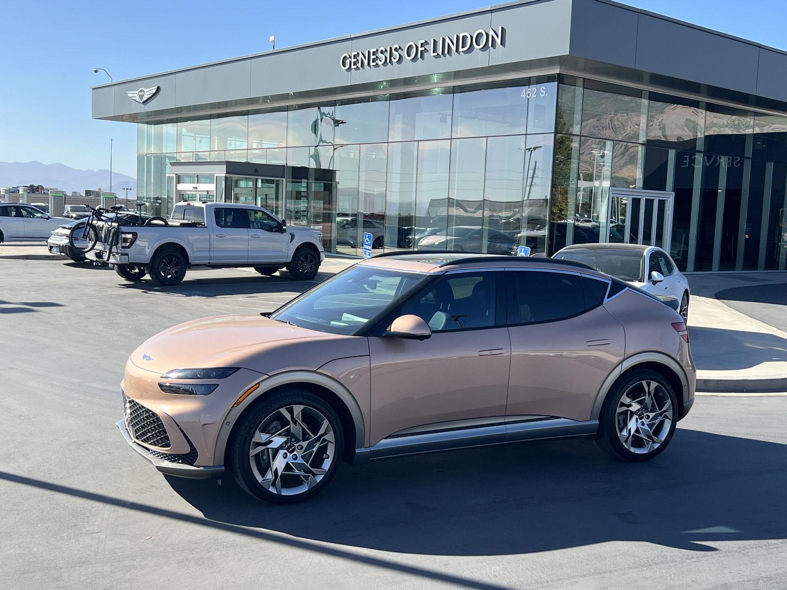 Red (Atacama Copper) 2023 Genesis GV60 SUV / Crossover All-Wheel Drive Automatic