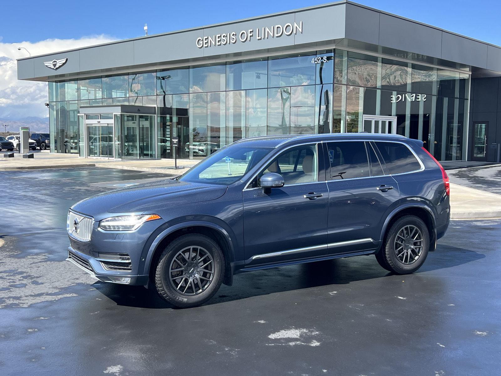 Denim Blue Metallic 2019 Volvo XC90 SUV / Crossover All-Wheel Drive Automatic