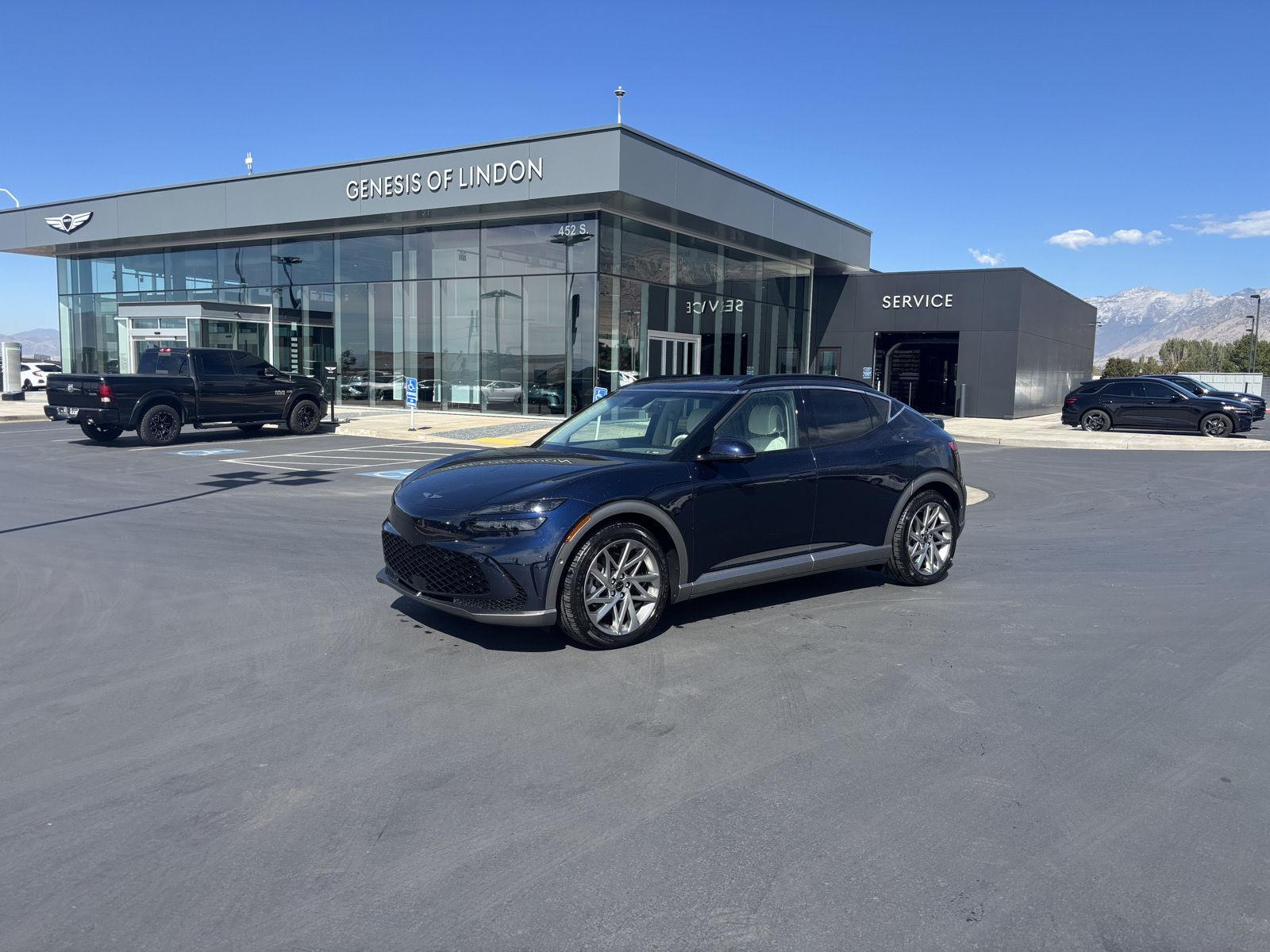 Capri Blue 2025 Genesis GV60 SUV / Crossover All-Wheel Drive Automatic