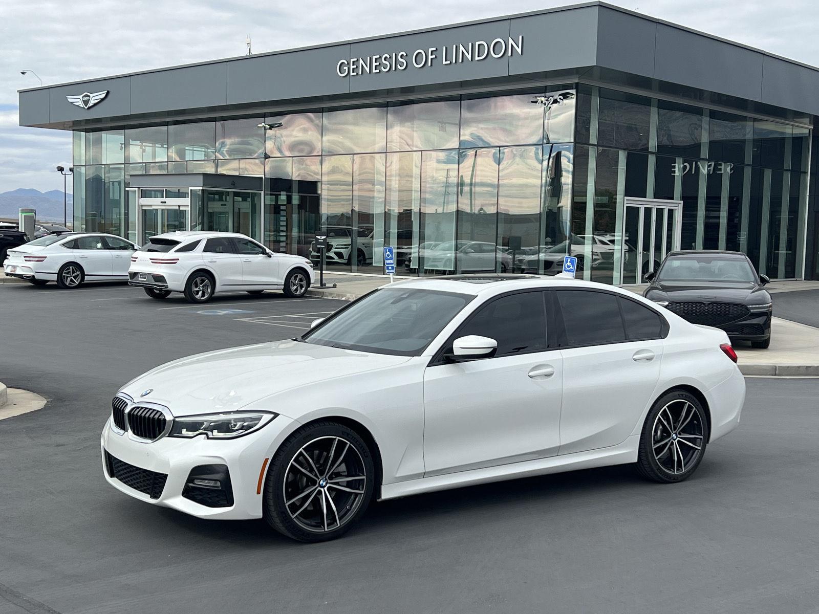 Mineral White Metallic 2020 BMW 3 Series Sedan All-Wheel Drive Automatic