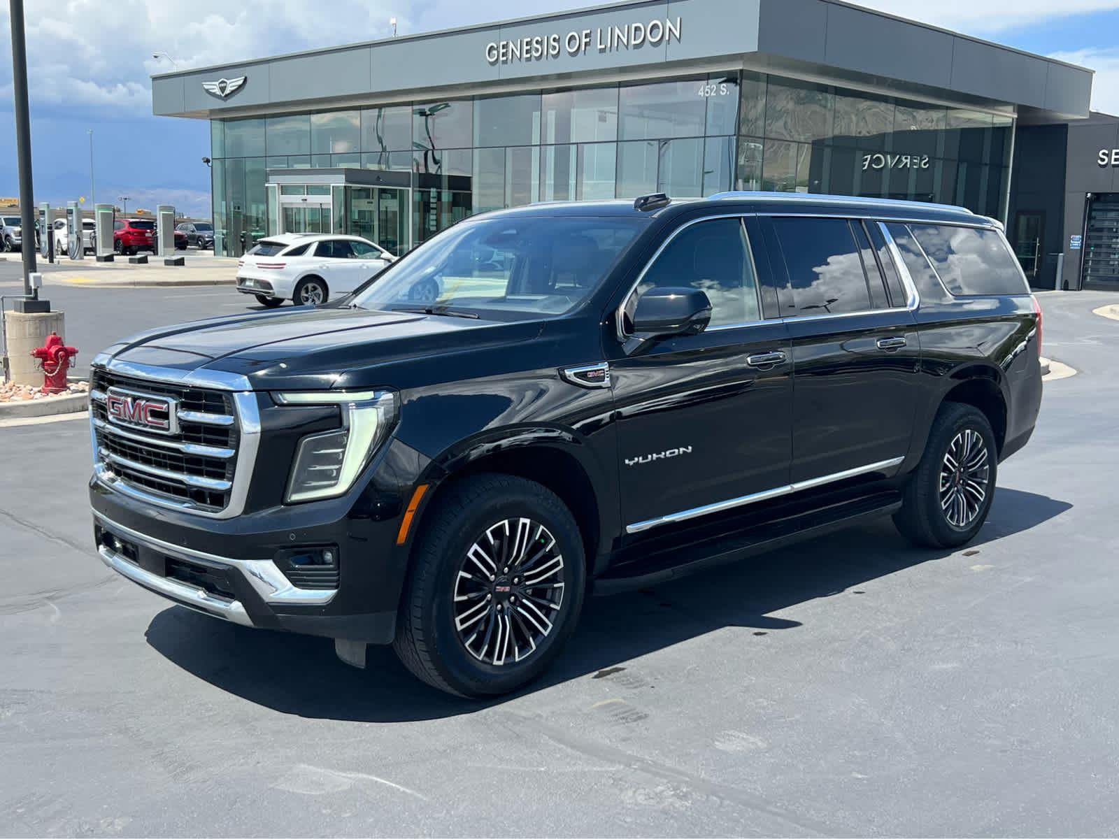 Onyx Black 2025 GMC Yukon XL Elevation 4WD SUV / Crossover Four-Wheel Drive Automatic