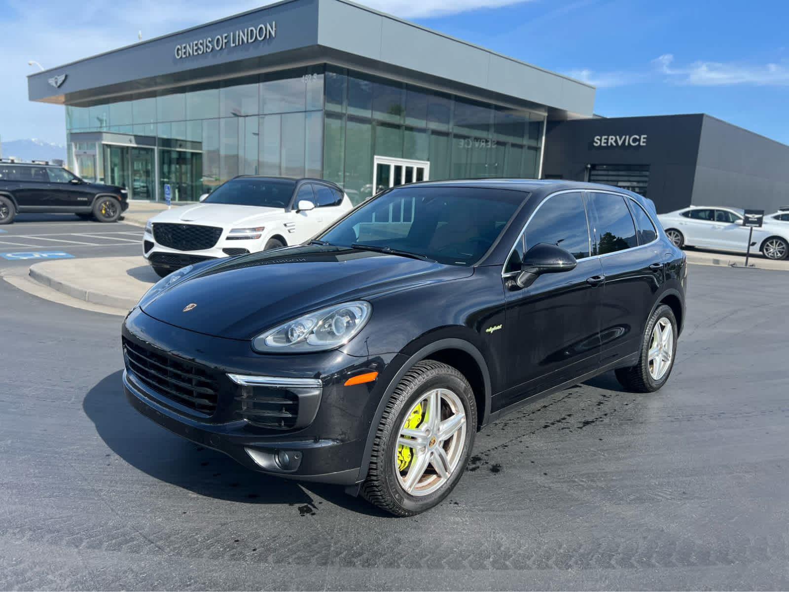 Jet Black Metallic 2016 Porsche Cayenne S AWD SUV / Crossover All-Wheel Drive Automatic