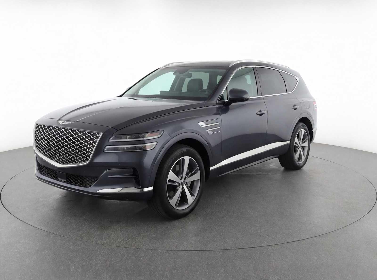 Himalayan Gray 2021 Genesis GV80 3.5T Advanced AWD SUV / Crossover Automatic
