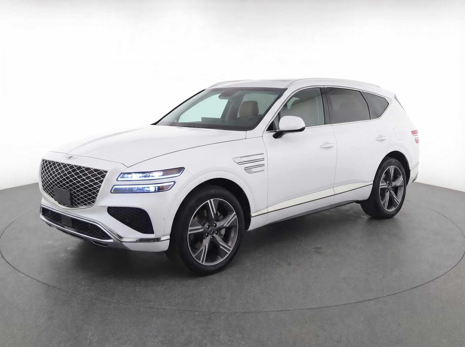 Alta White 2023 Genesis GV80 3.5T Advanced AWD SUV / Crossover Automatic