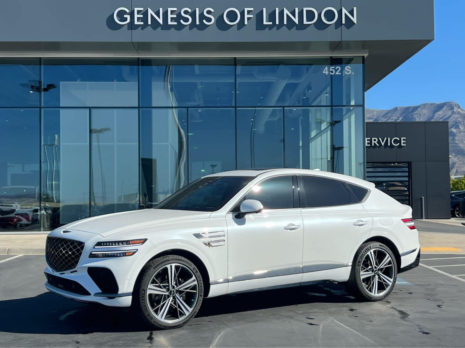 Uyuni White 2026 Genesis GV80 Coupe 3.5T E-SC AWD Coupe All-Wheel Drive Automatic
